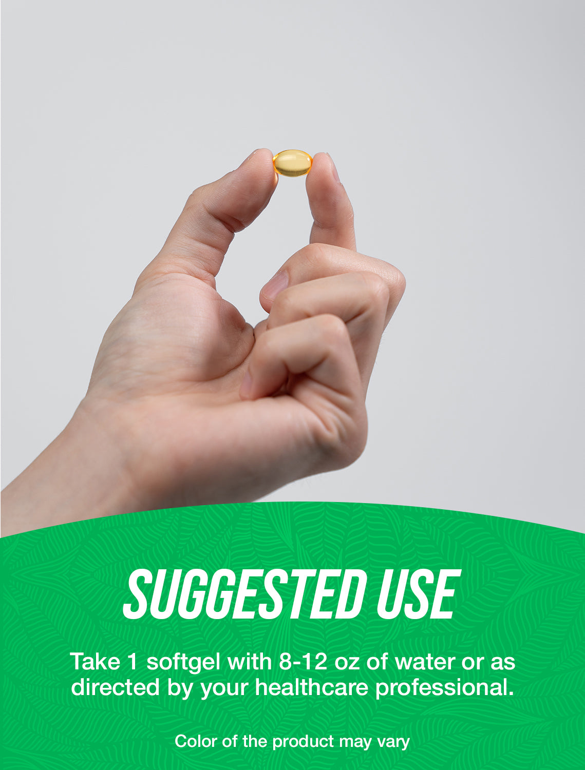 Algal oil 180 softgels suggested use image