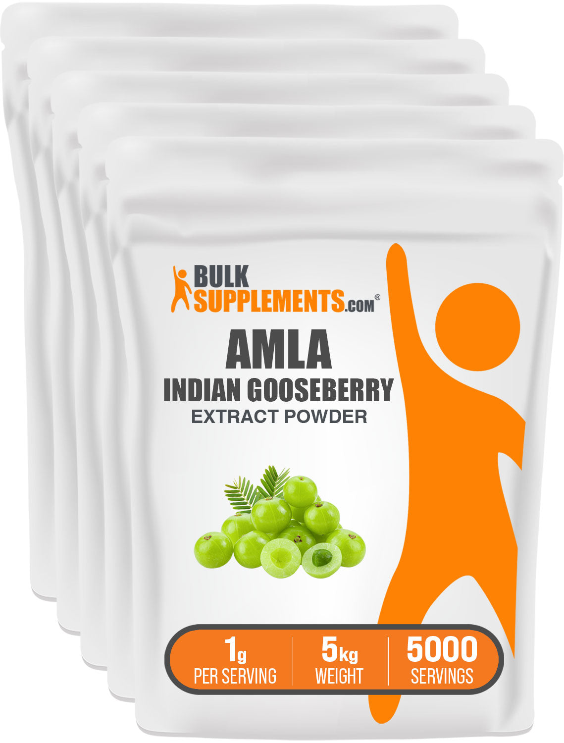 BulkSupplements.com Amla Extract Powder 5kg bag image
