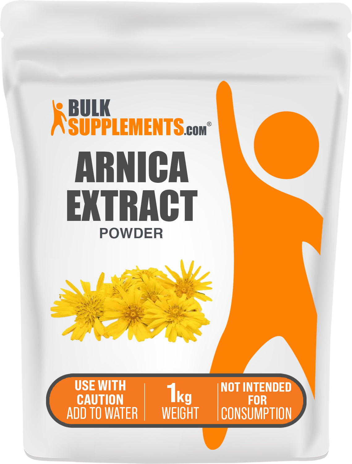 BulkSupplements.com Arnica Extract Powder 1kg bag image