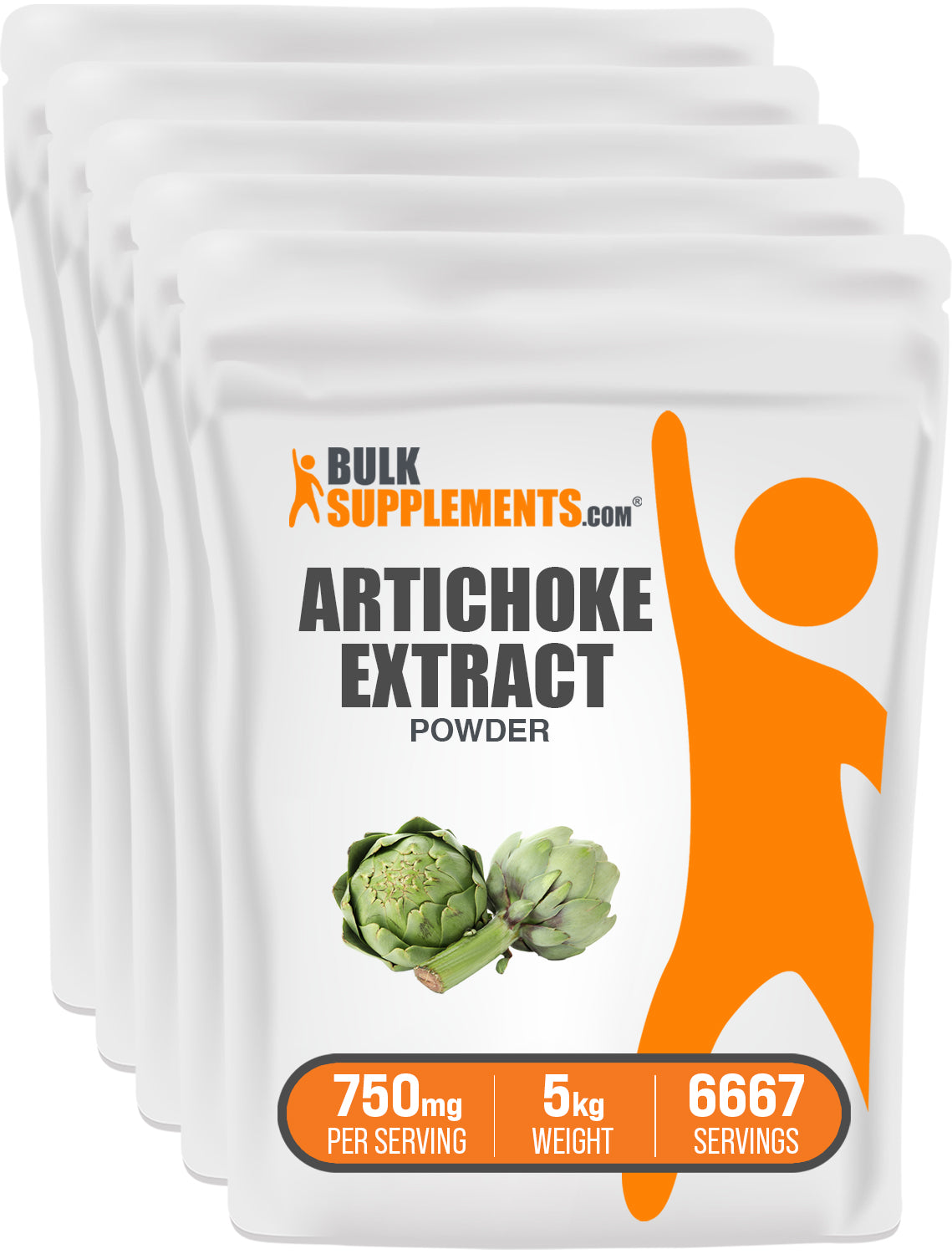 BulkSupplements.com Artichoke Extract Powder 5kg bag image