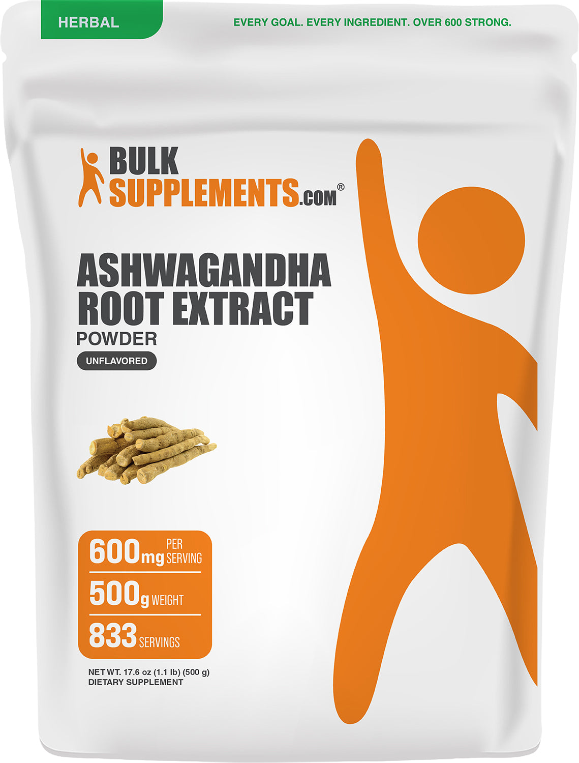 Ashwagandha Root Extract AMZ 500g Main Image