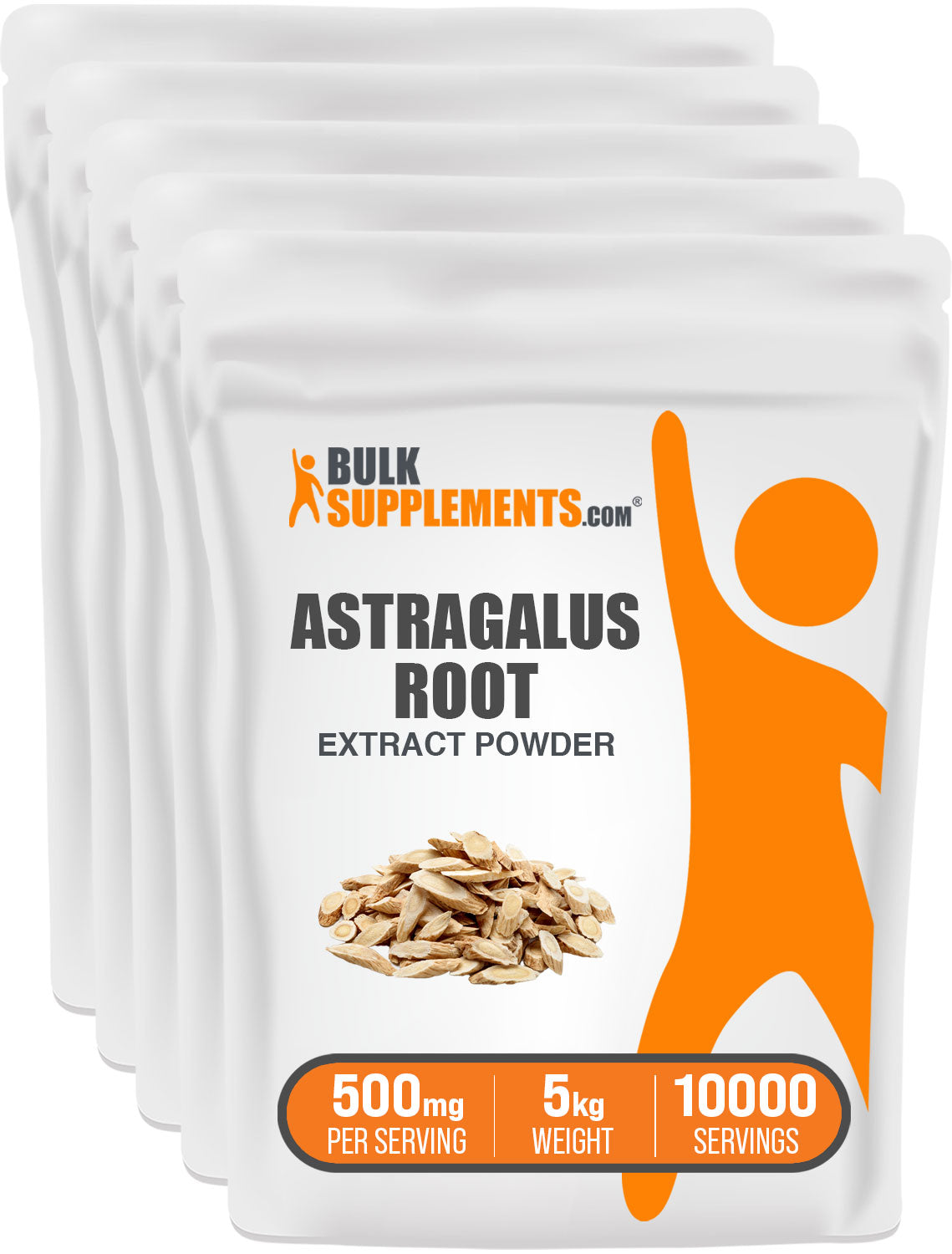 BulkSupplements.com Astragalus Extract Powder 5kg bag image