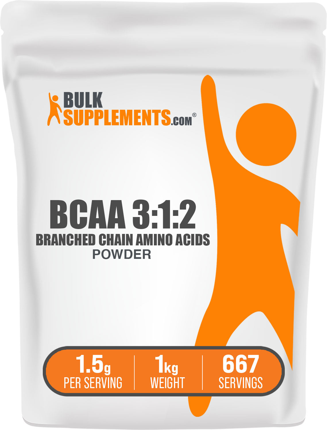 BulkSupplements.com BCAA 3:1:2 Powder 1kg bag image