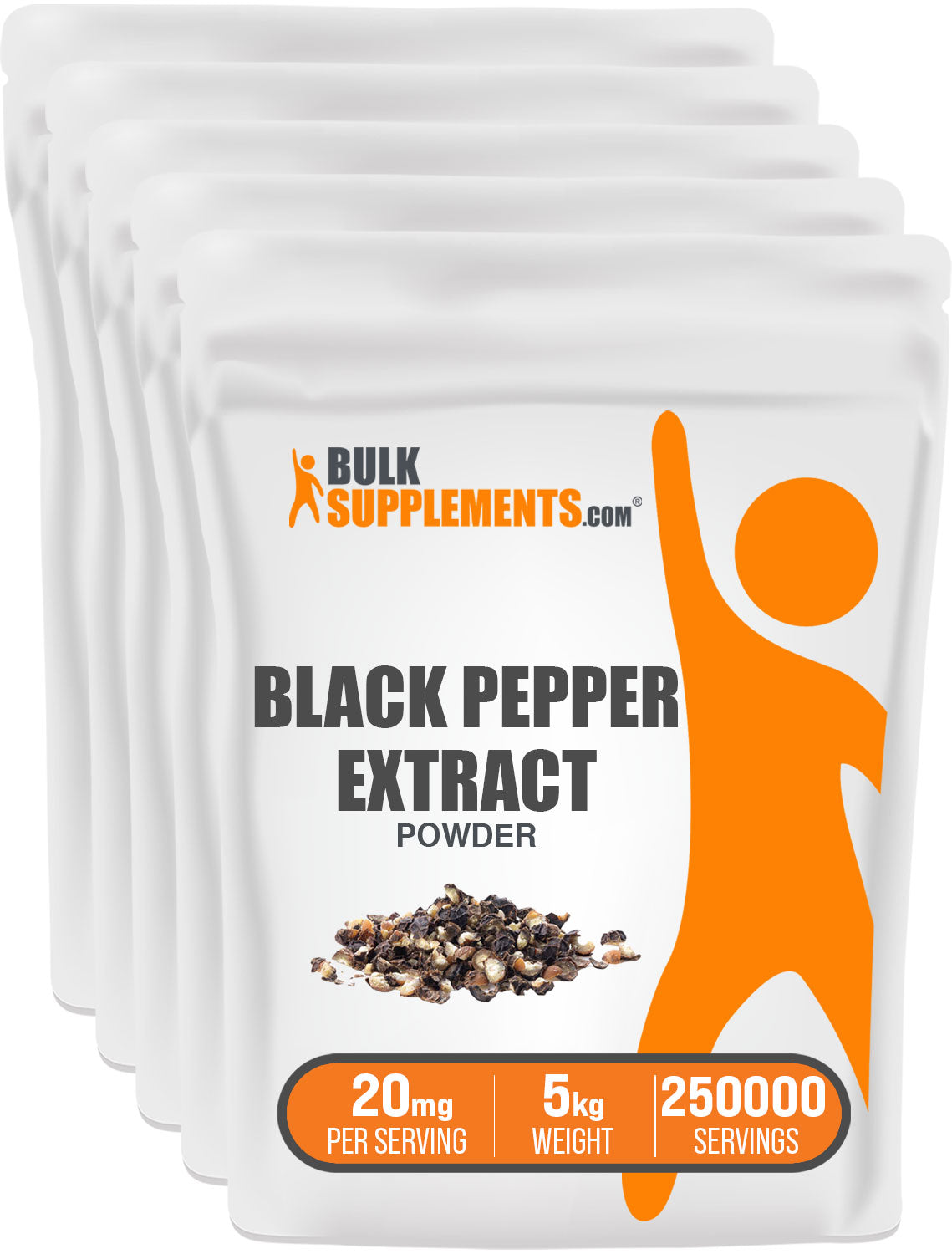 5kg bag of black pepper extract
