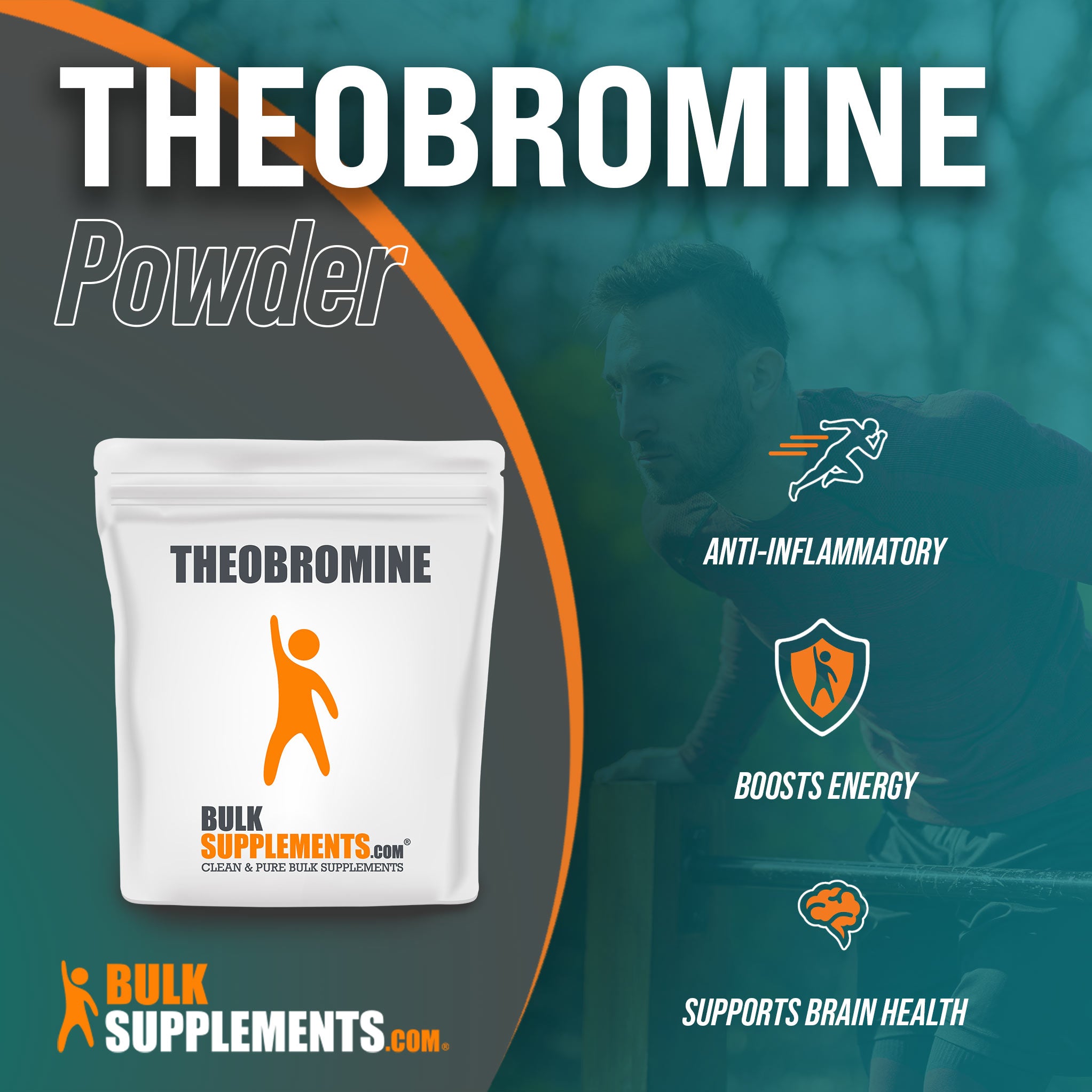 Benefits of Theobromine: anti-inflammatory, boosts energy, supports brain health