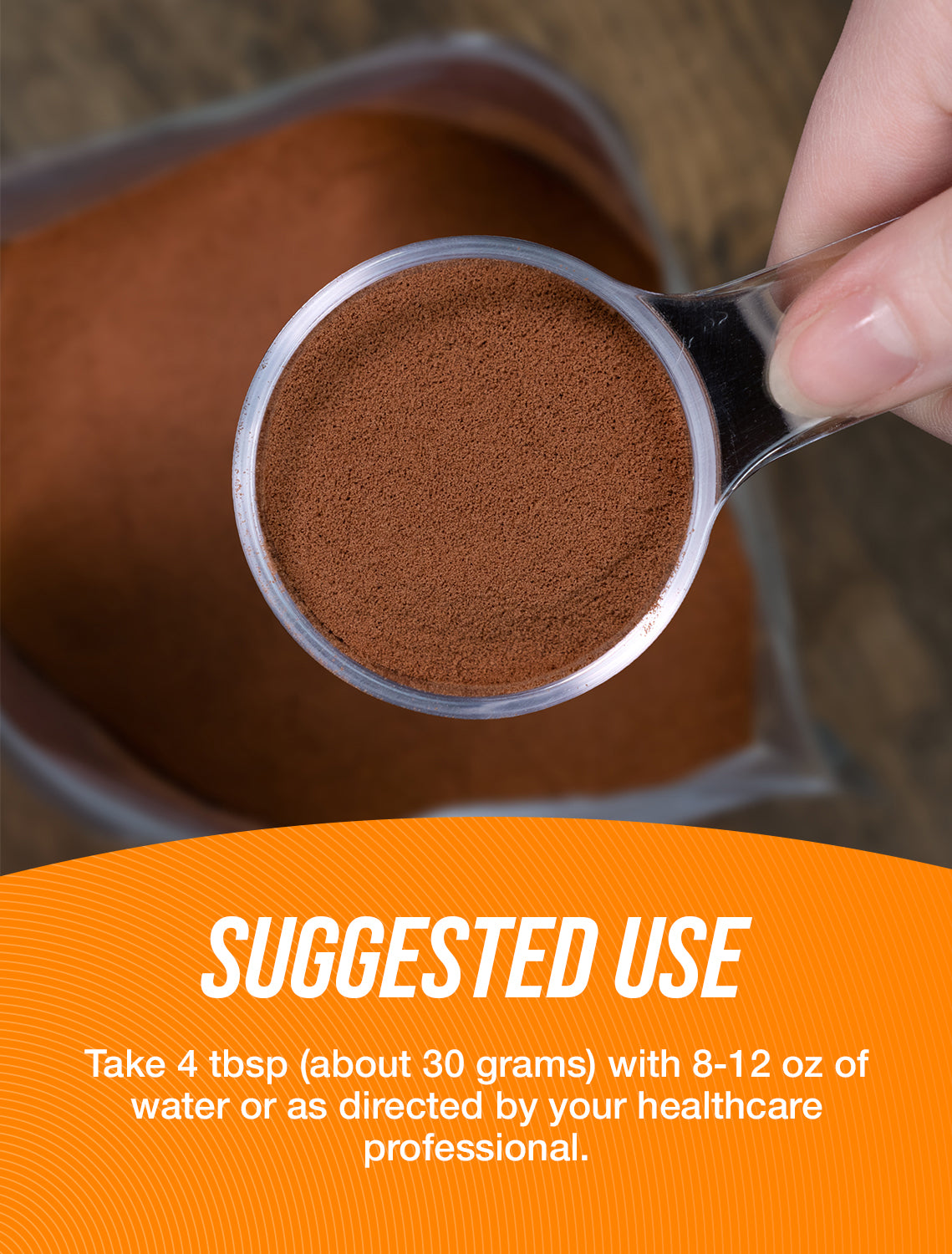 Barley rice protein powder suggested use image