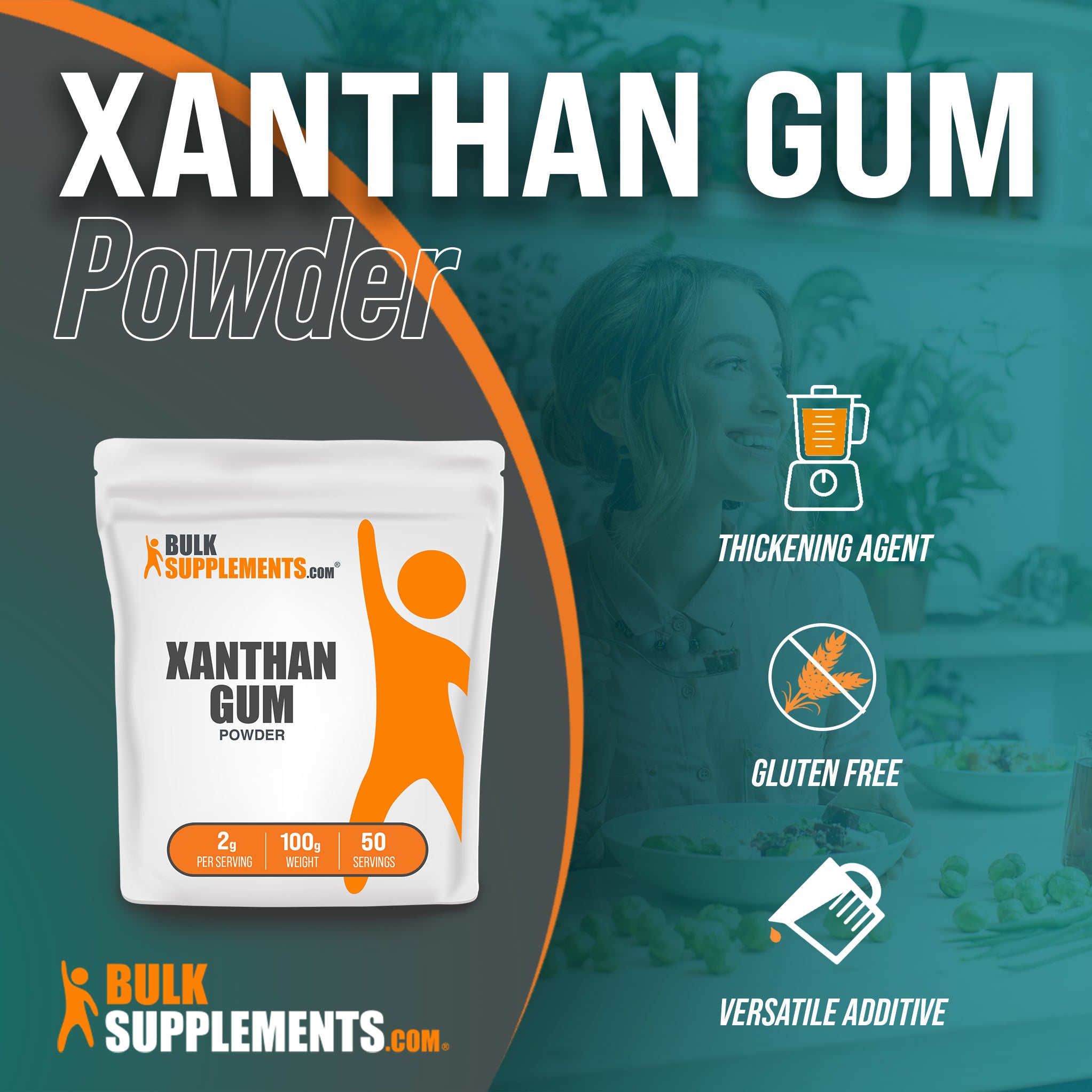 Benefits of Xanthan Gum from BulkSupplements