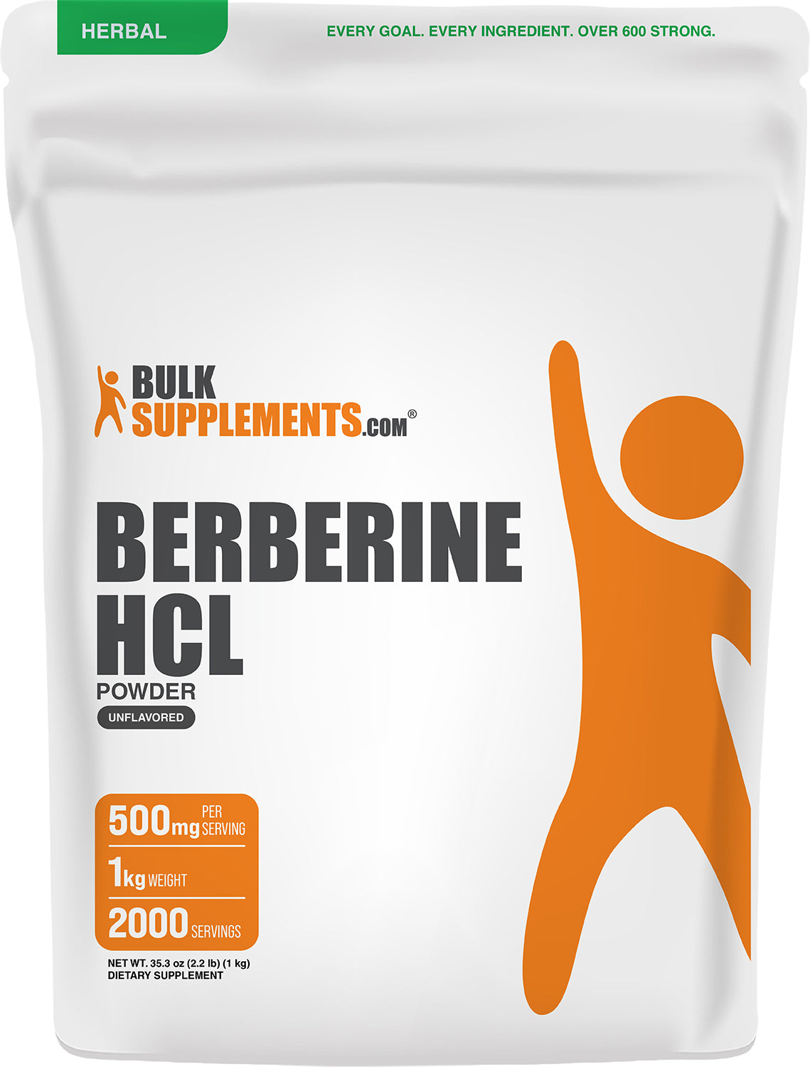 Berberine HCl Powder 1kg Main Image