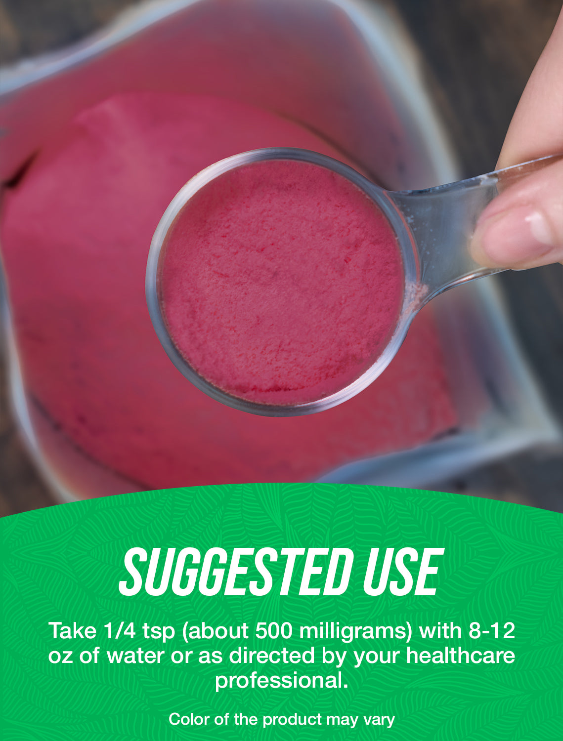 Bilberry extract powder suggested use image