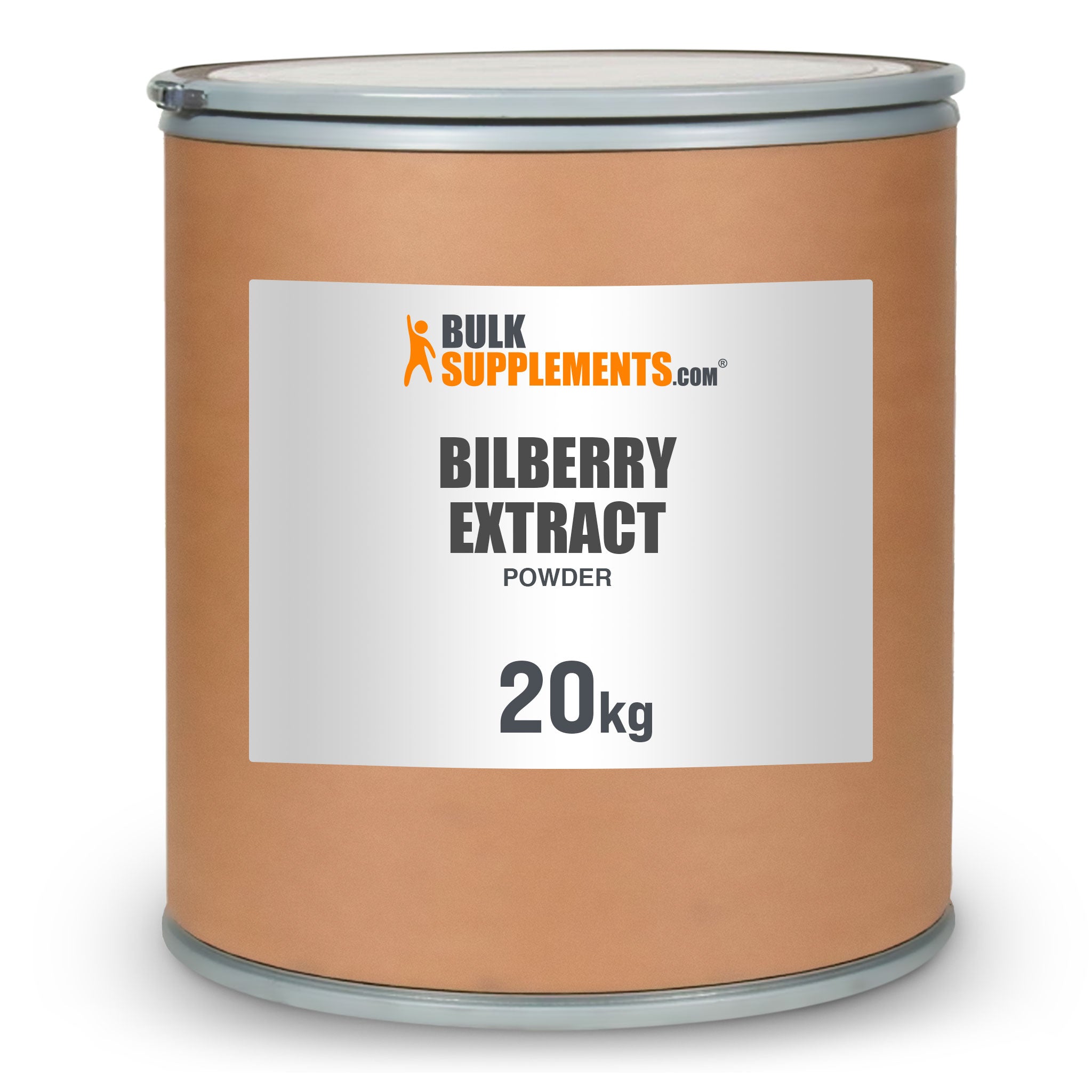 BulkSupplements Bilberry Extract Powder 20 Kilograms drum