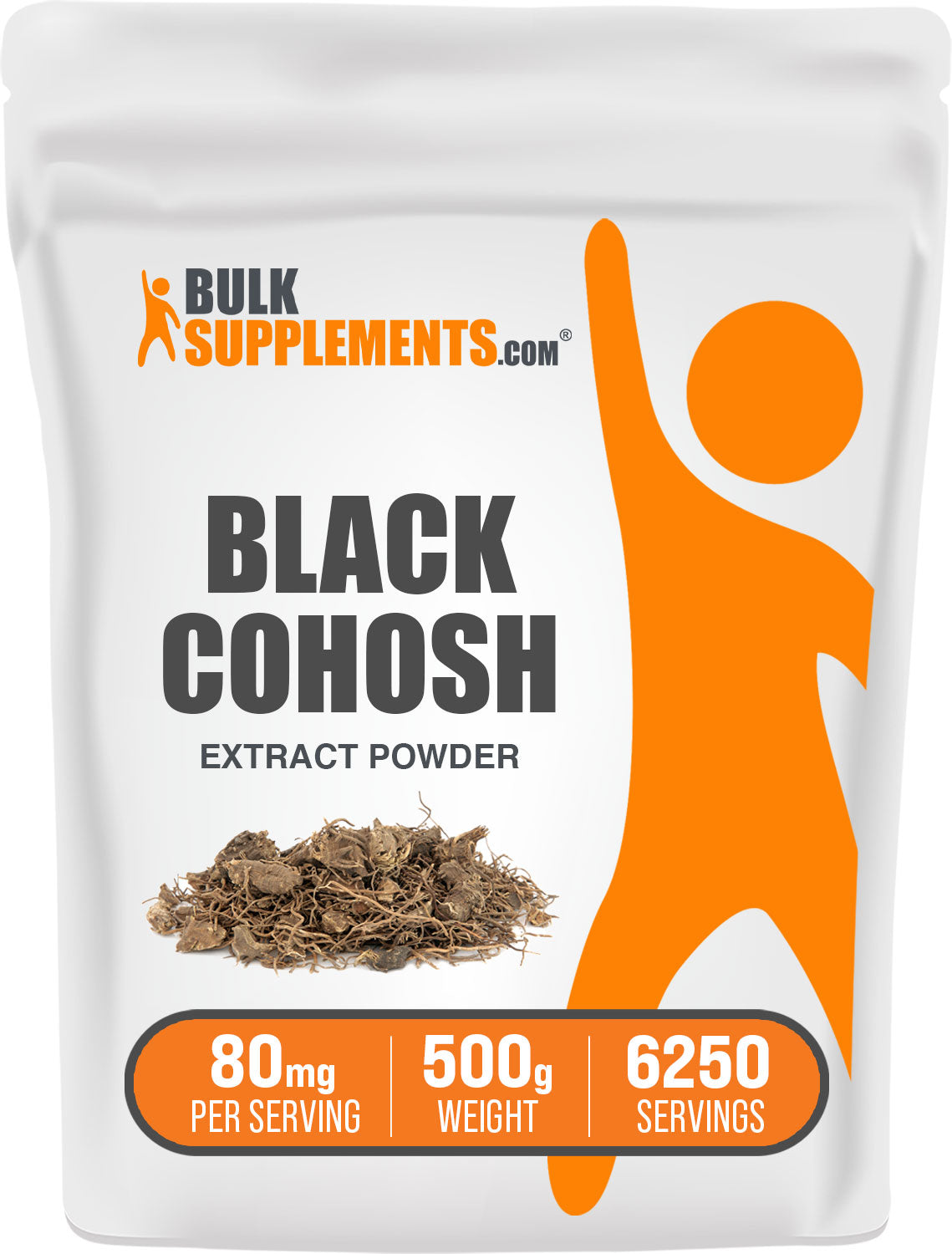 BulkSupplements.com Black Cohosh Extract Powder 500g Bag
