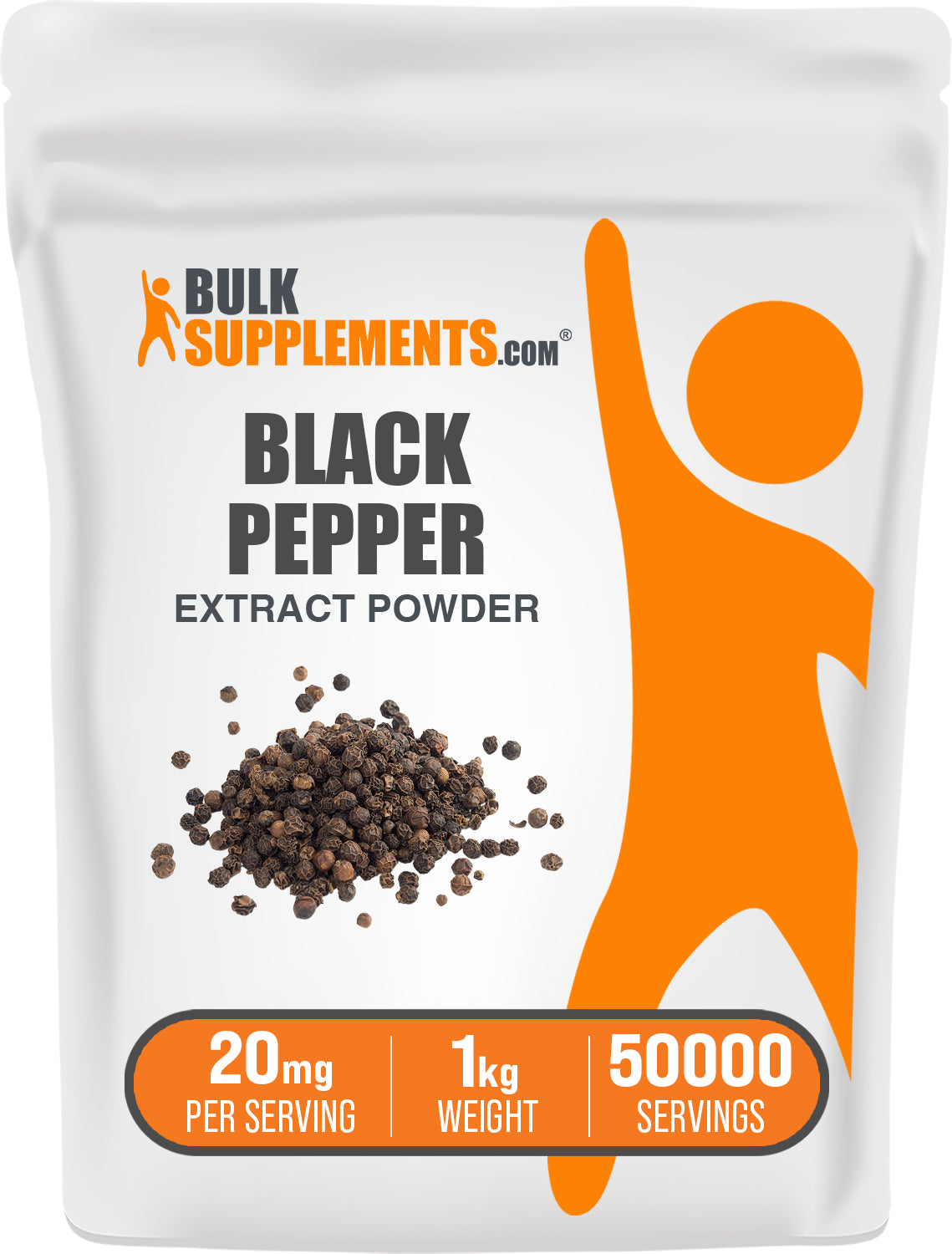 Black Pepper Extract (95% Piperine) Powder