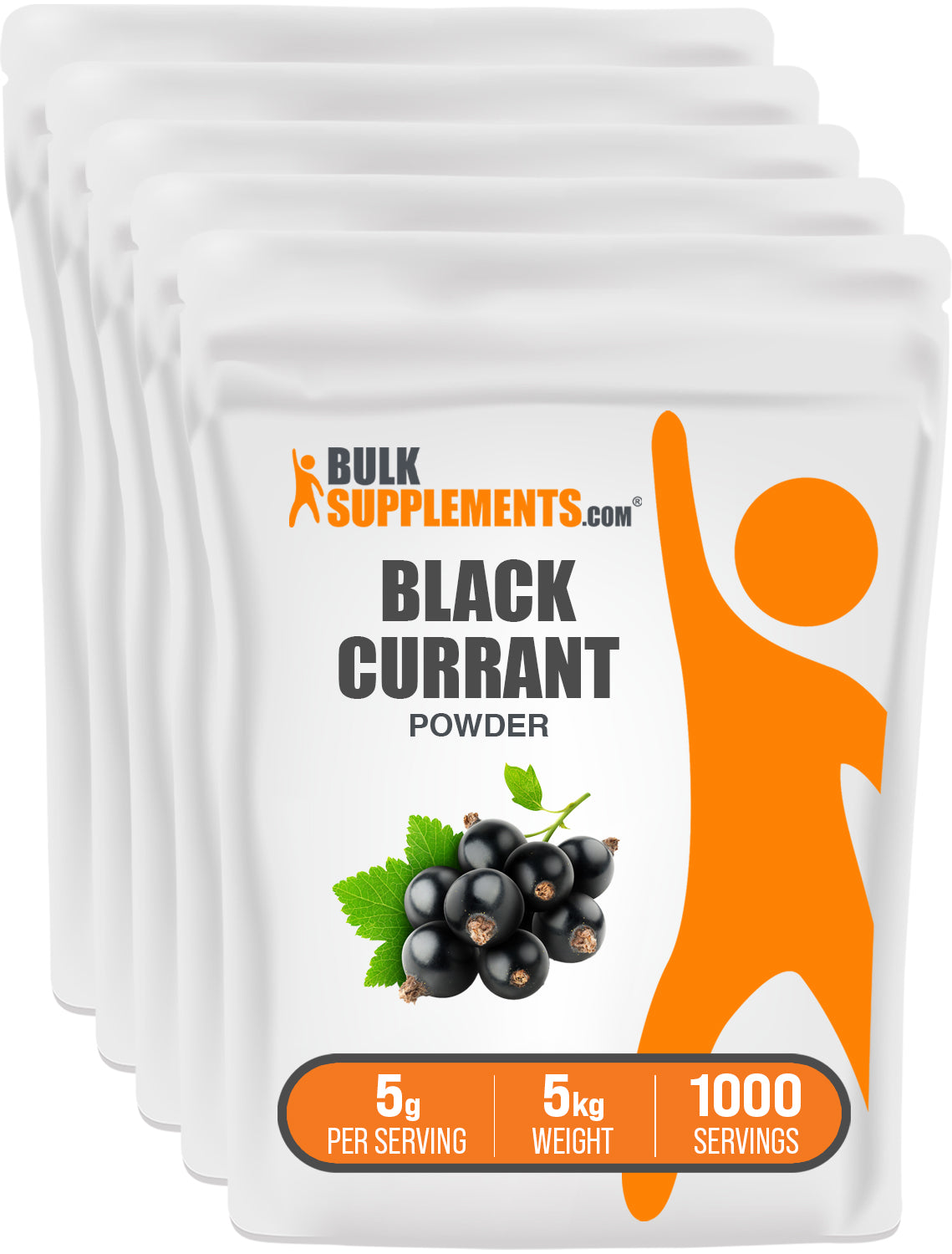 BulkSupplements.com Blackcurrant Powder 5kg bag image