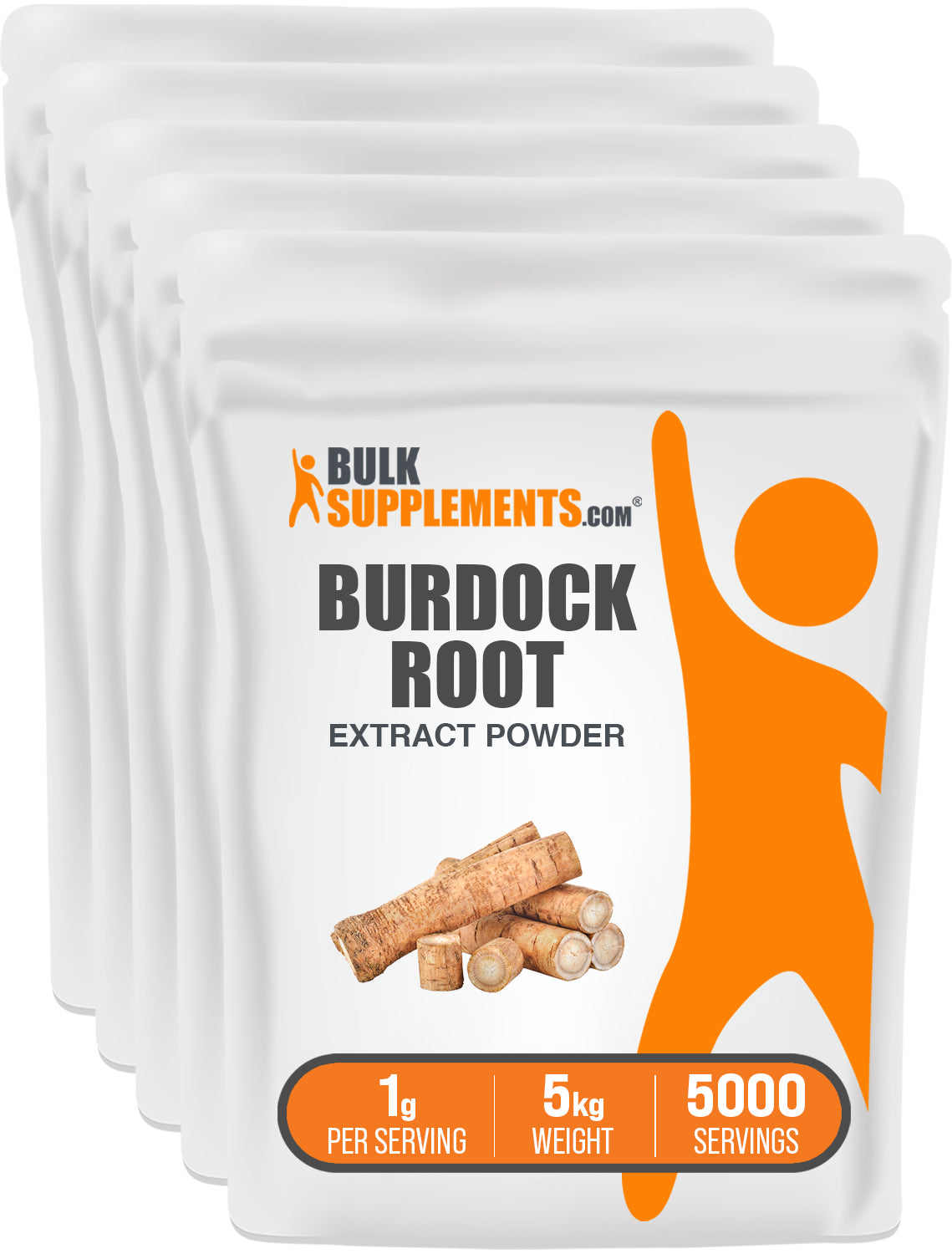 BulkSupplements.com Burdock Root Extract Powder 5kg bag image