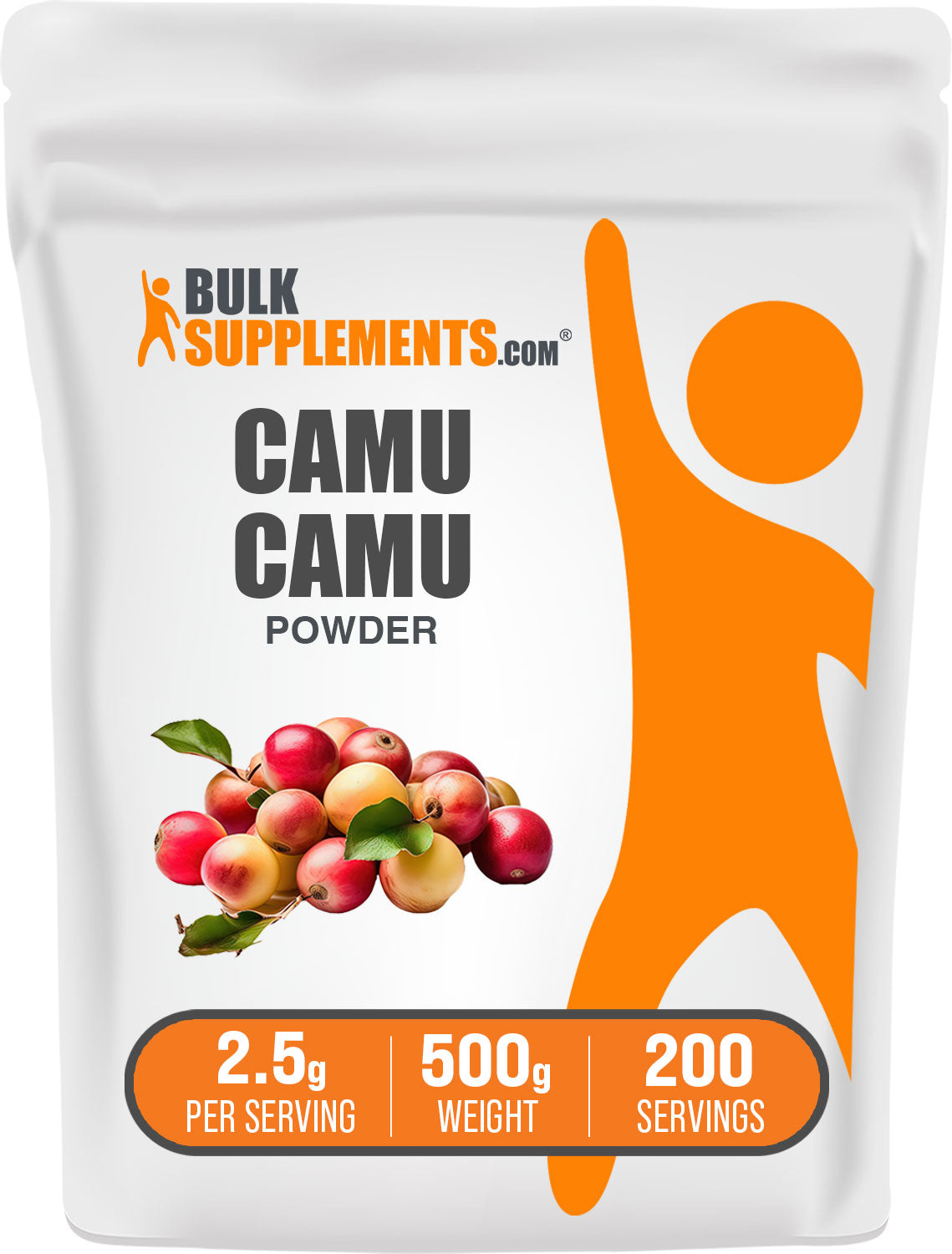 BulkSupplements.com Camu Camu Powder 500g bag image