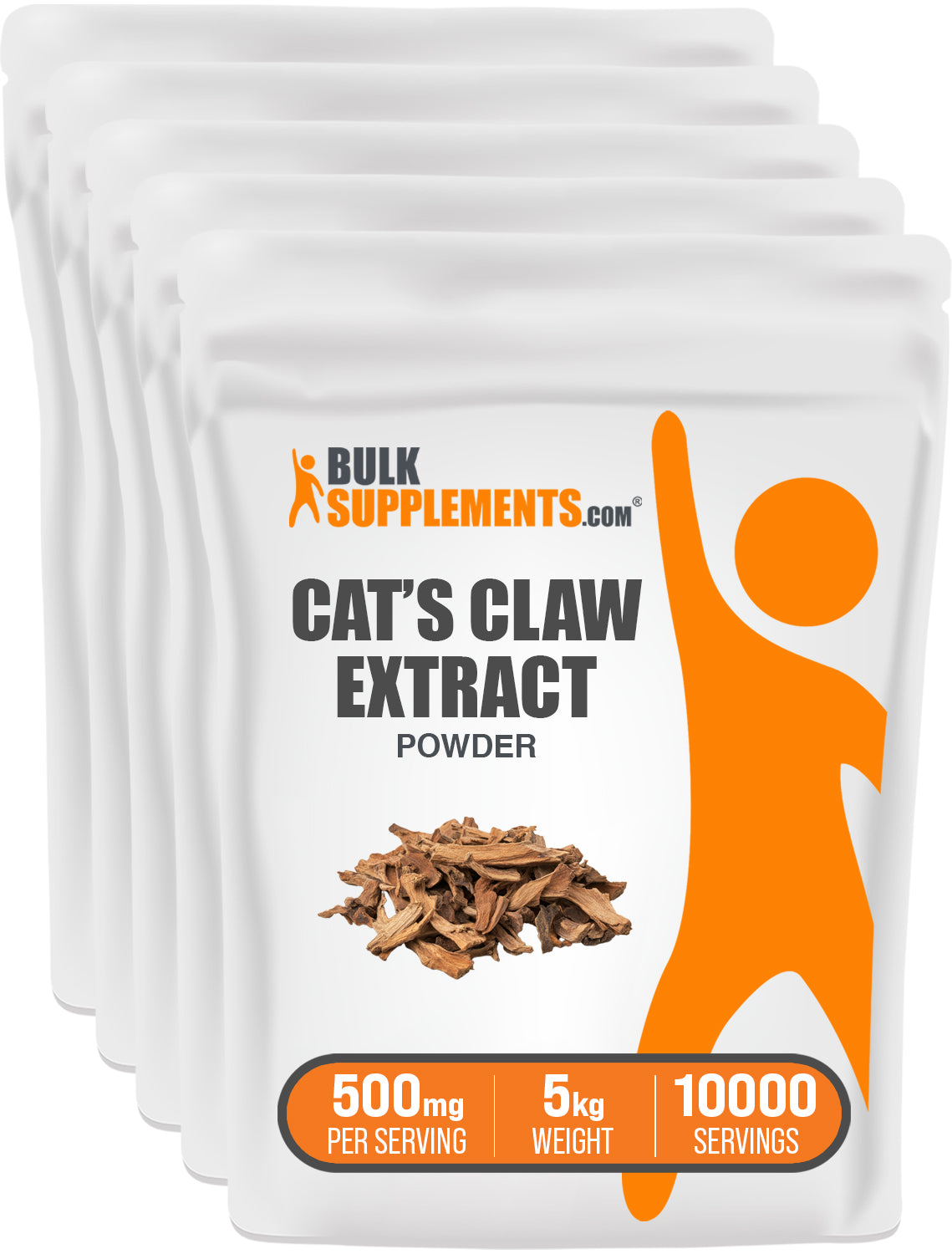 BulkSupplements.com Cat's Claw Extract Powder 5kg bag image