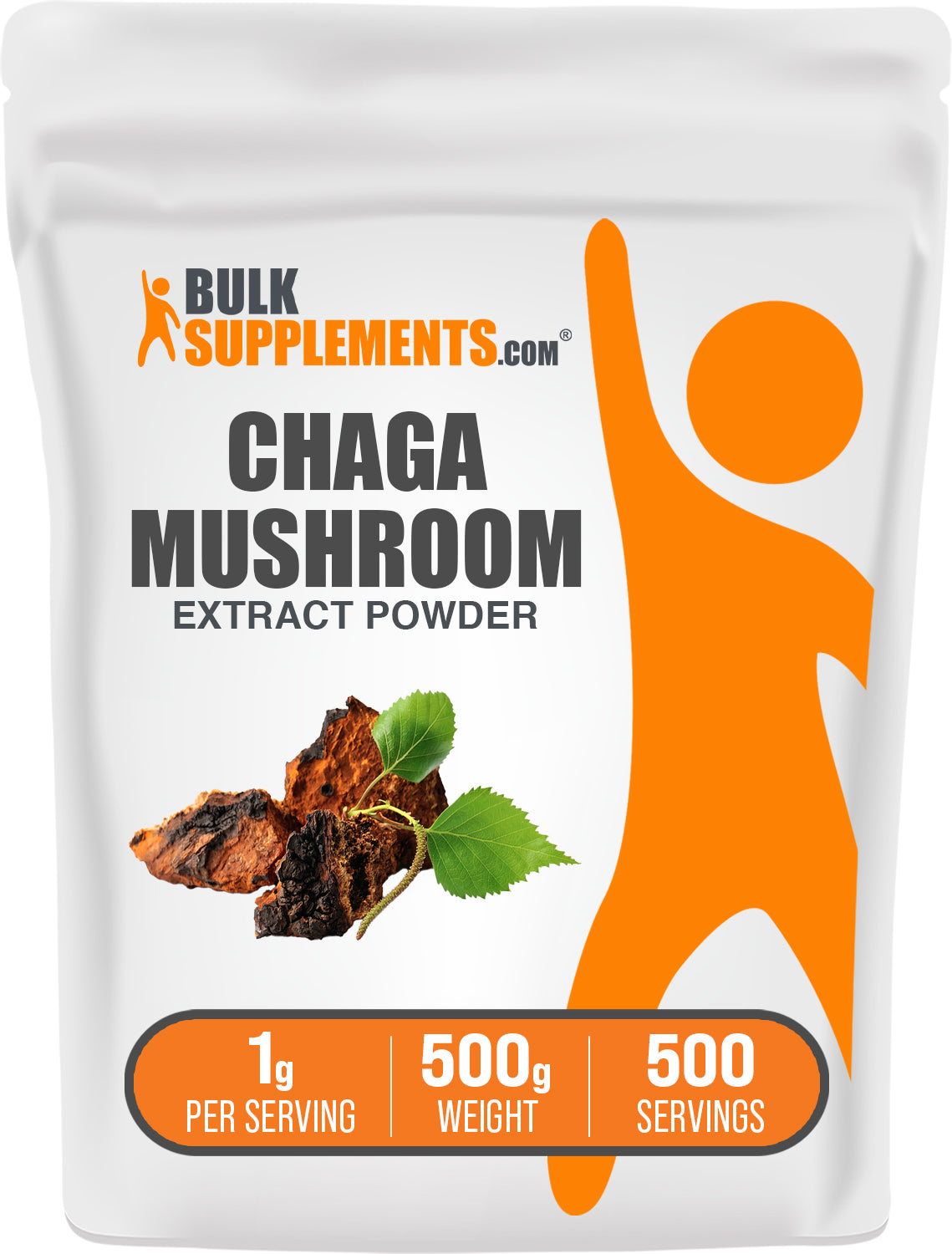 Chaga-Pilz-Extrakt-Pulver