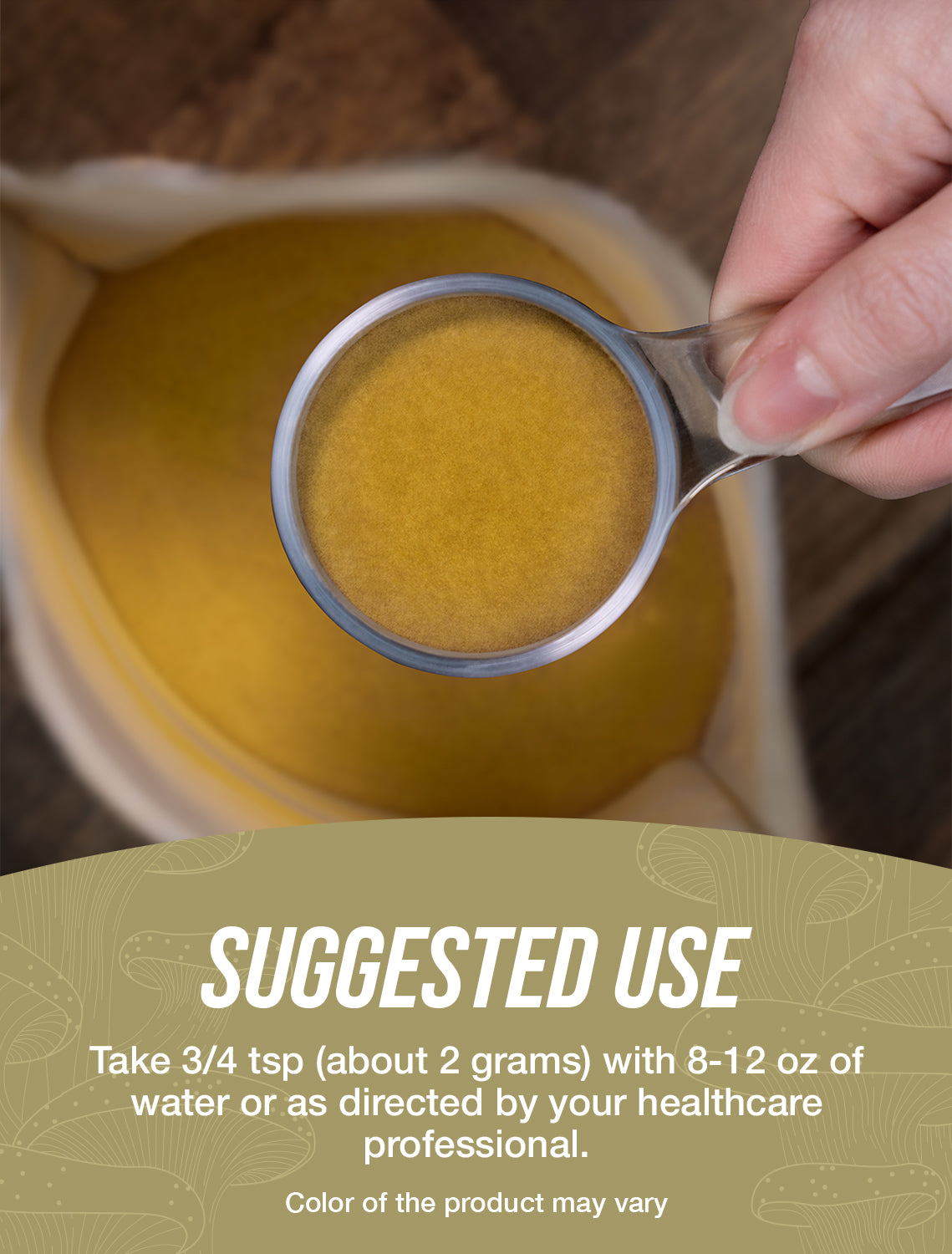 Cordyceps extract powder suggested use image