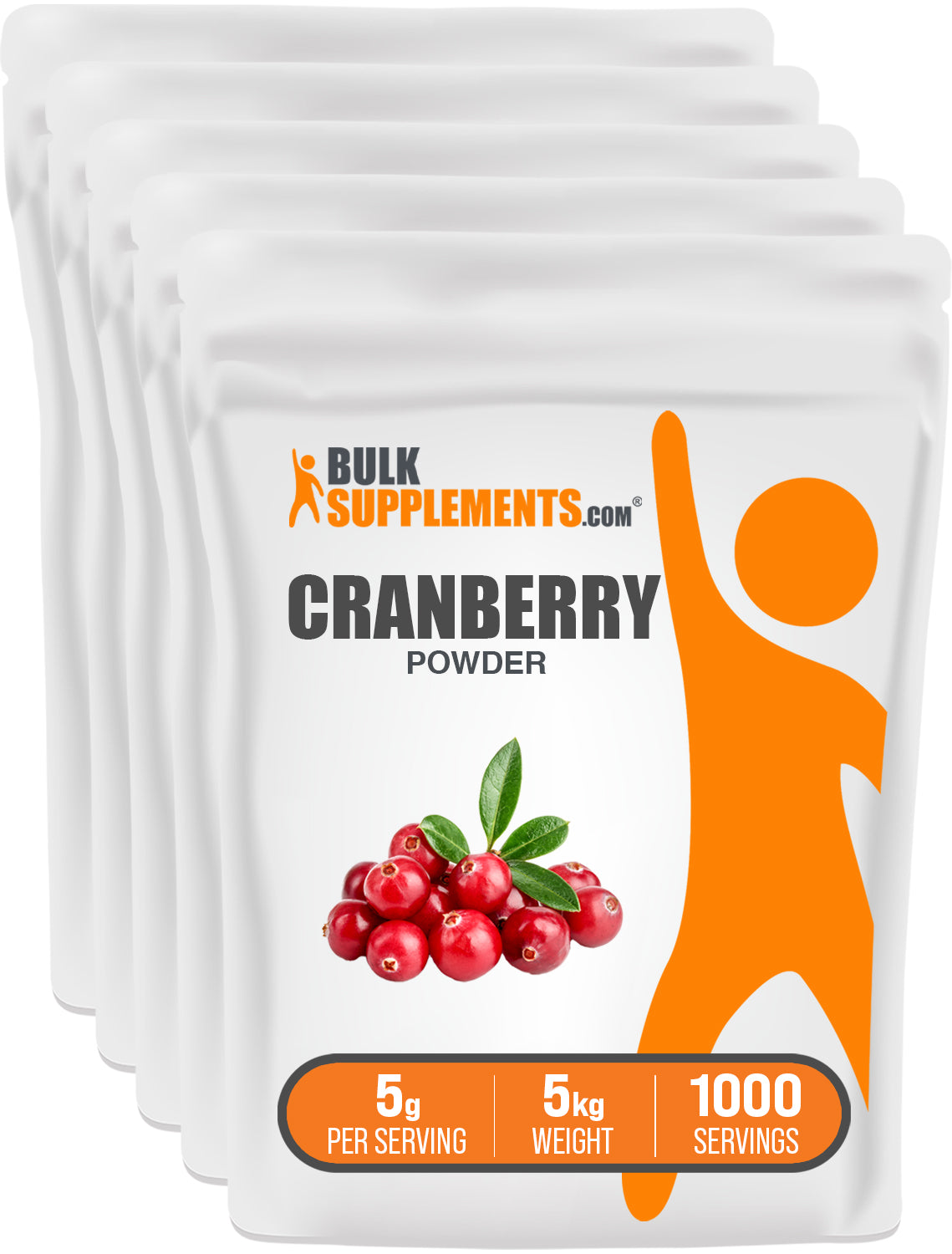 BulkSpplements.com Cranberry Powder 5kg bag image
