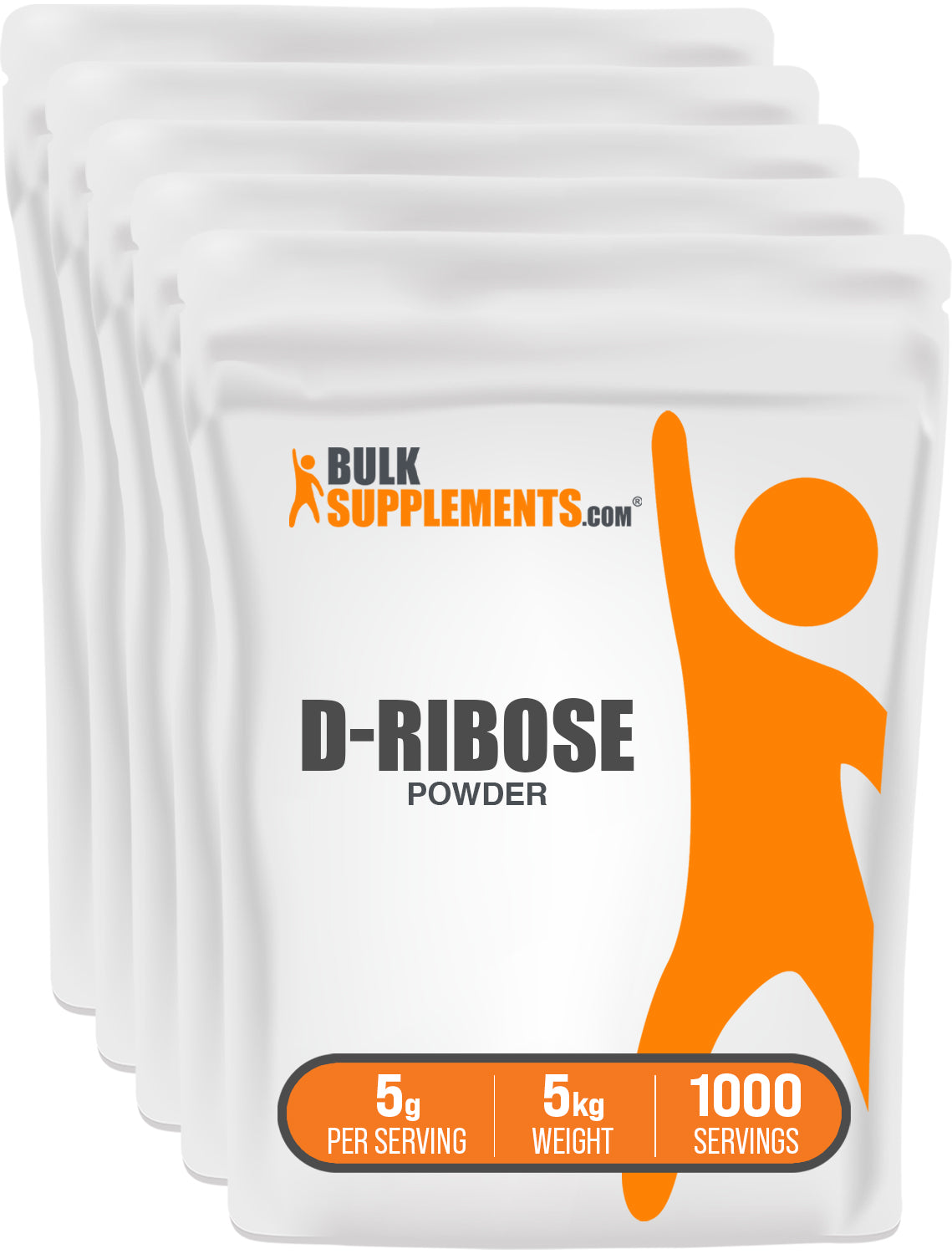 BulkSupplements.com D-Ribose Powder 5kg bag image