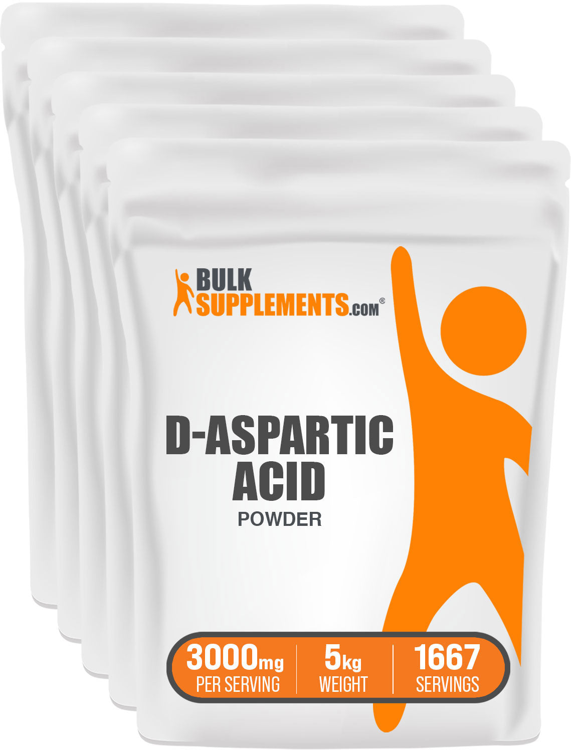 D-Aspartic Acid 5kg powder bags