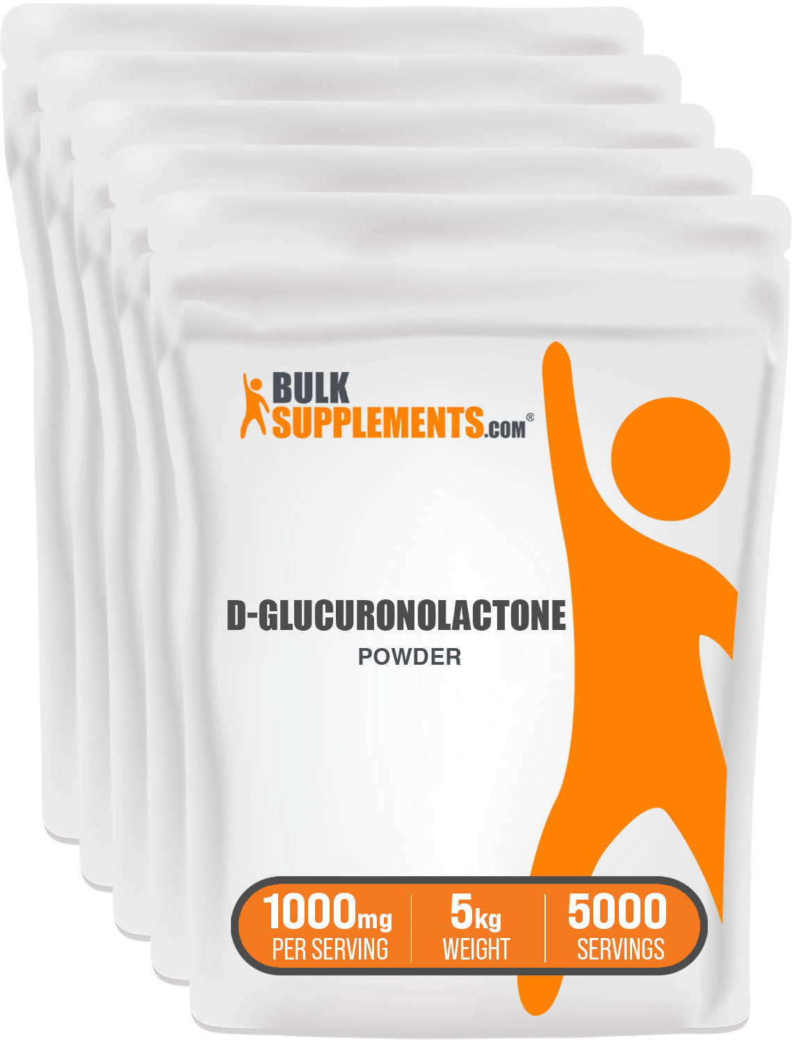 BulkSupplements D-Glucuronolactone Powder 5 Kilograms bags