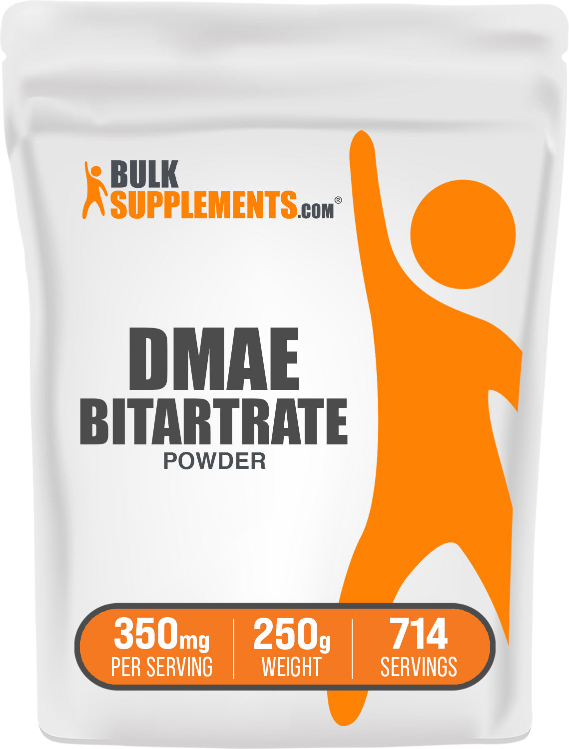 BulkSupplements.com DMAE Bitartrate Powder 250g bag image