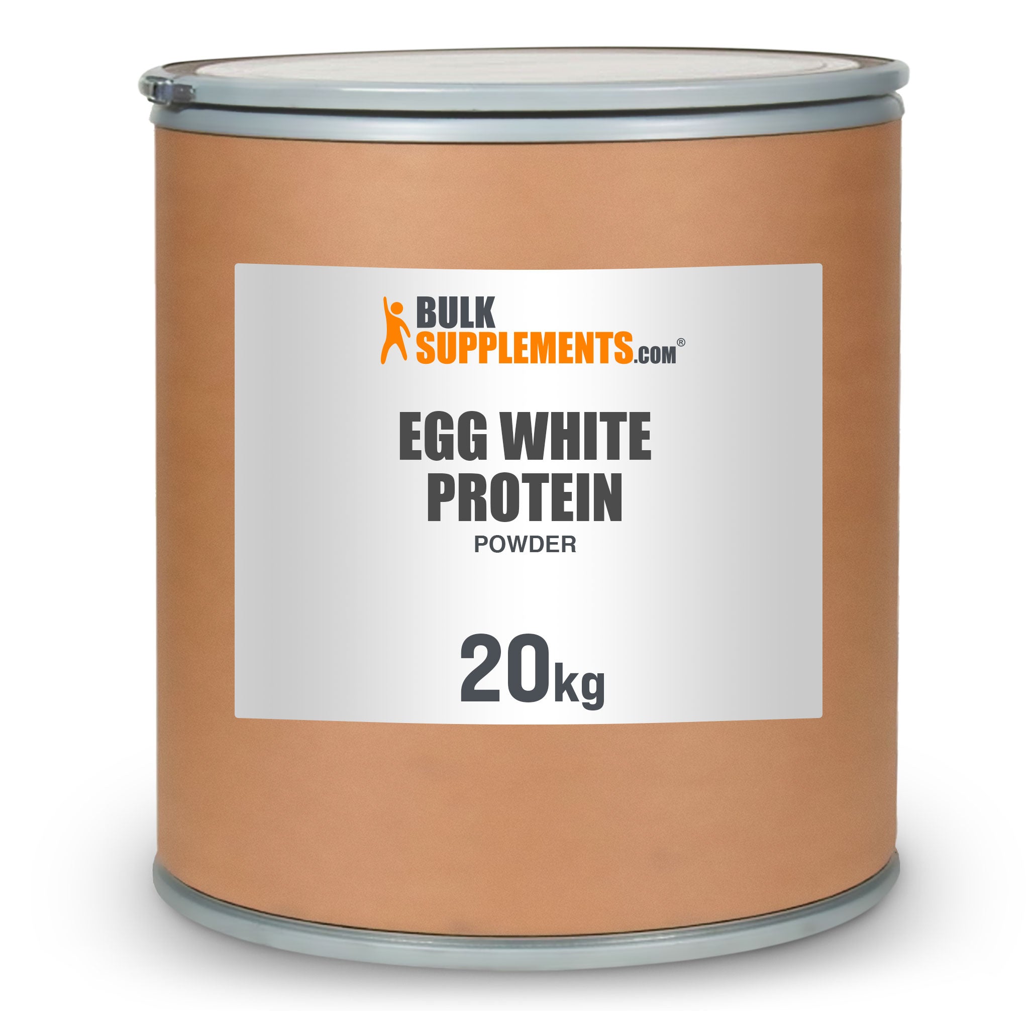 BulkSupplements Egg White Protein Powder 20 Kilograms drum