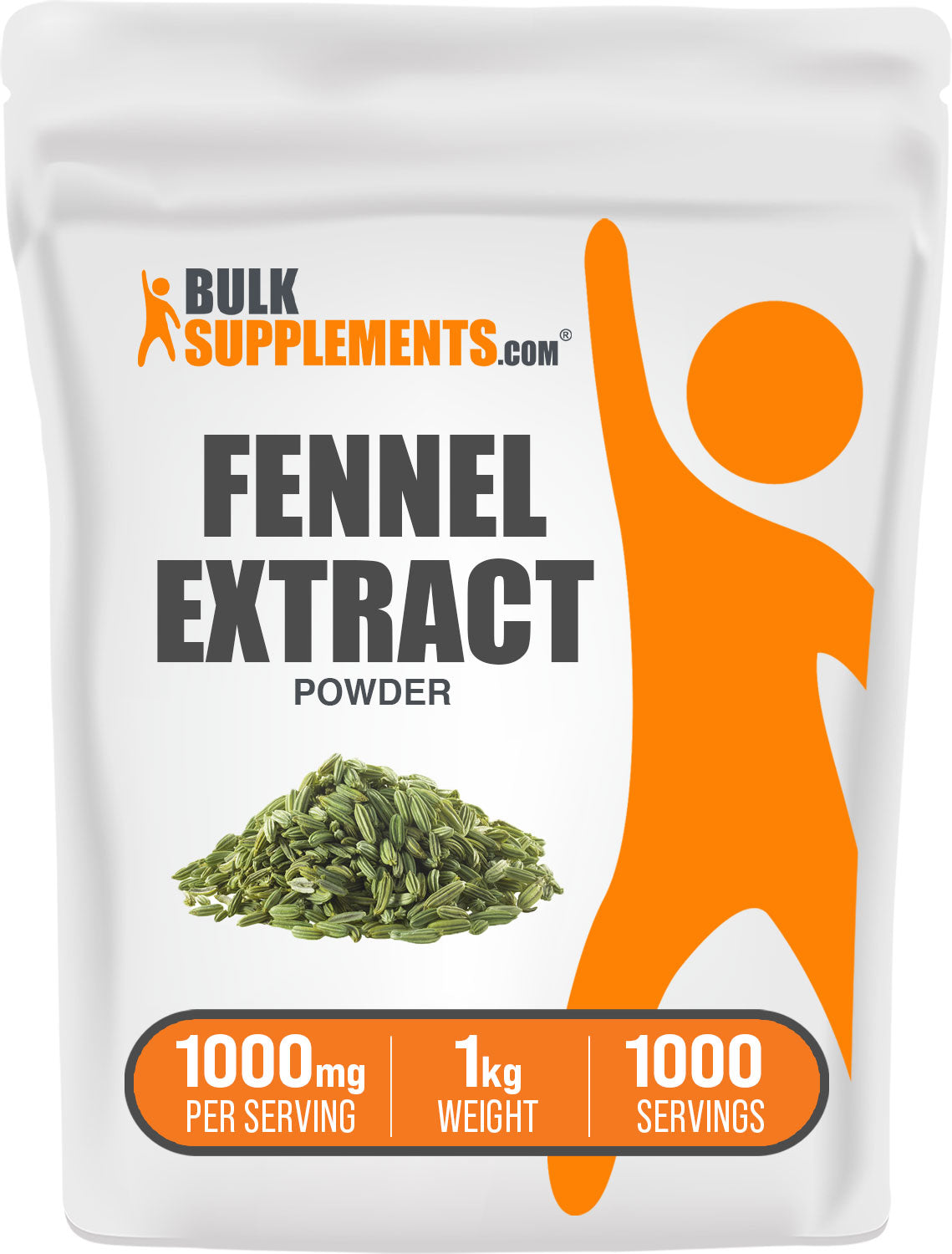 BulkSupplements Fennel Extract Powder 1kg
