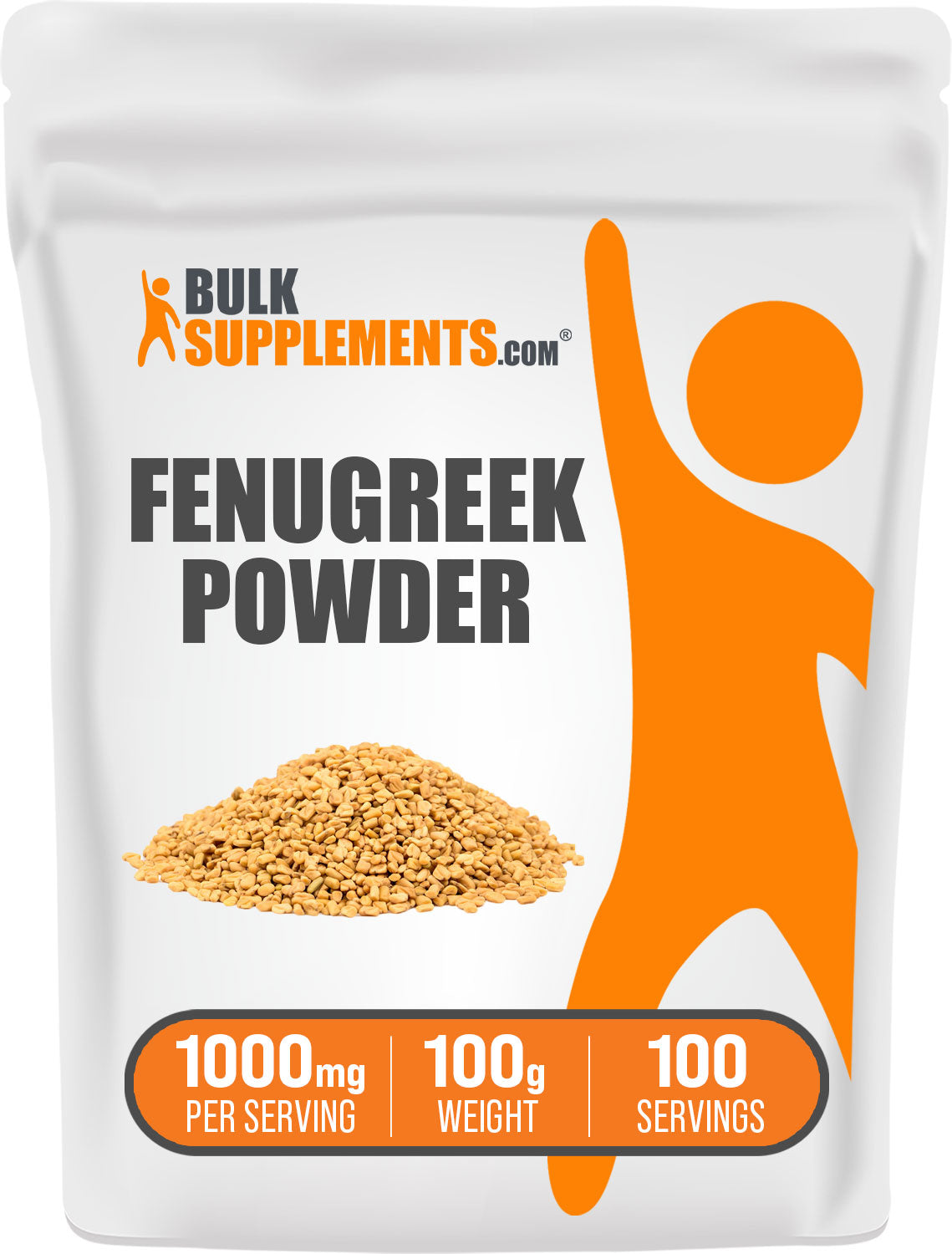 BulkSupplements Fenugreek Powder 100g