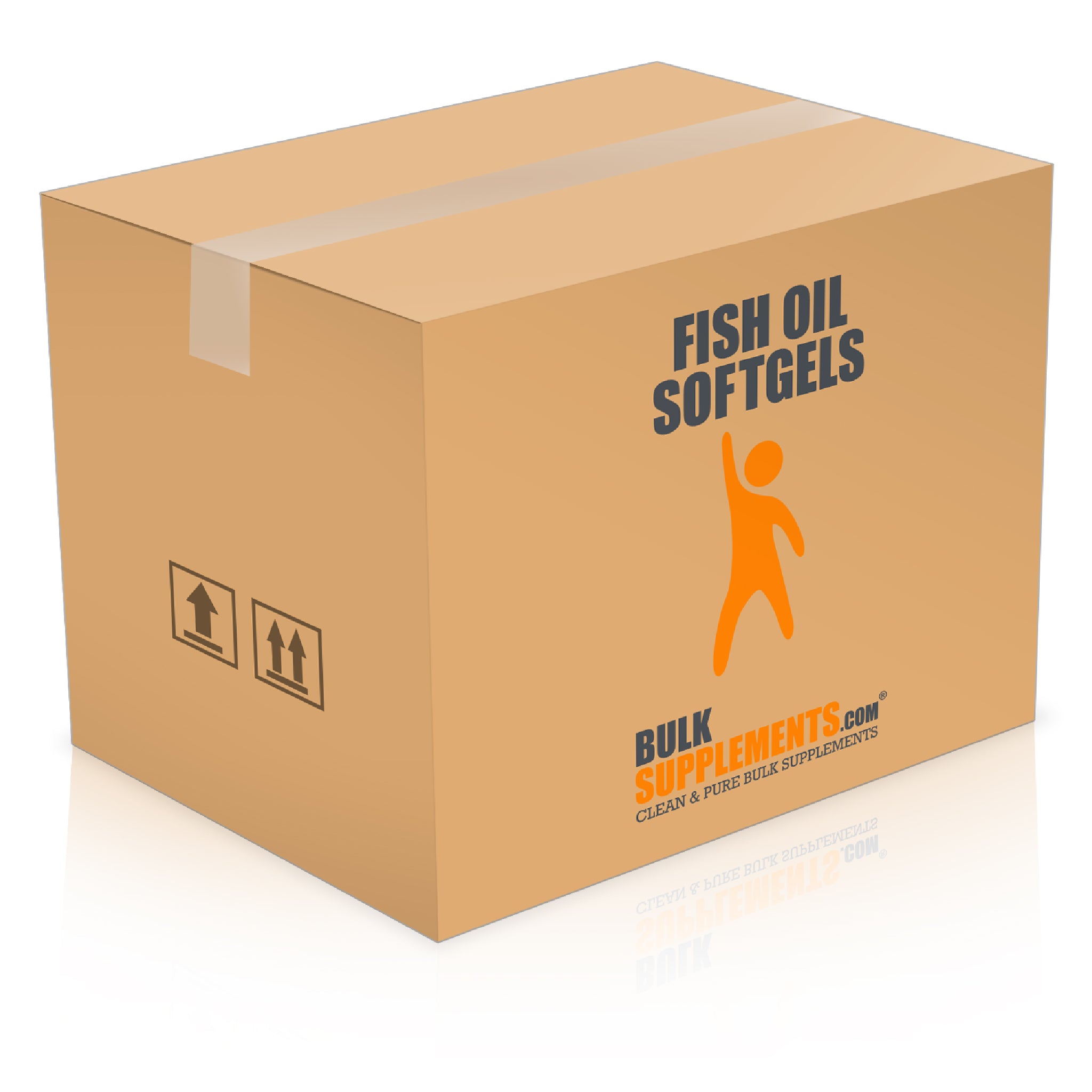 BulkSupplements Fish Oil Softgels 6000 softgels box bulk