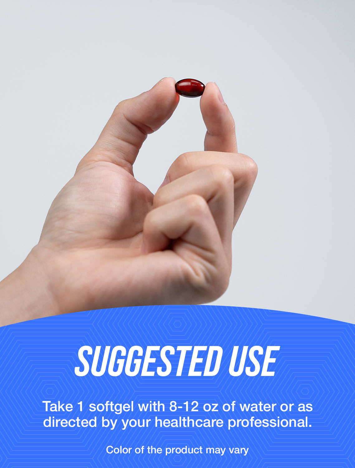 Folic acid softgels suggested use image