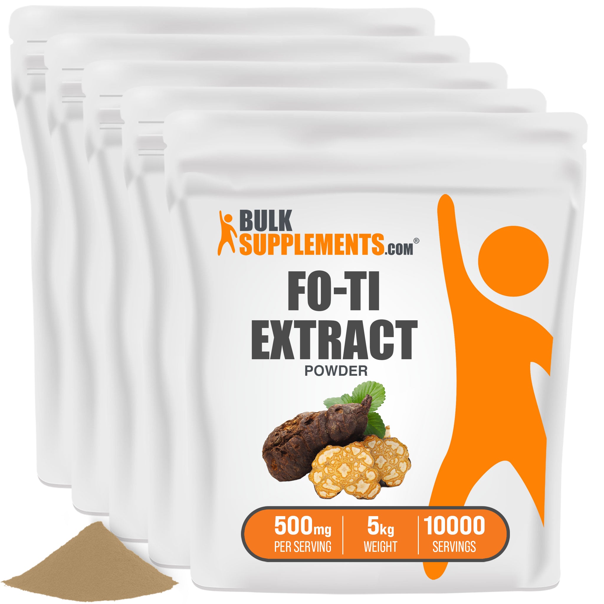 BulkSupplements Fo-Ti Extract Powder 5 Kilograms Bags