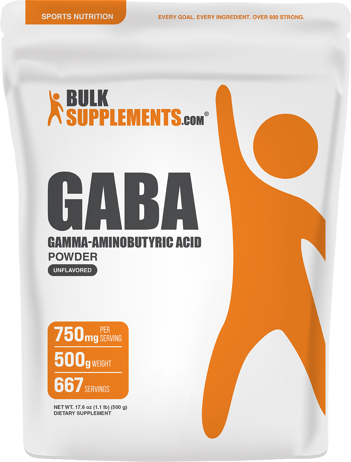 GABA Powder 500g Main Image