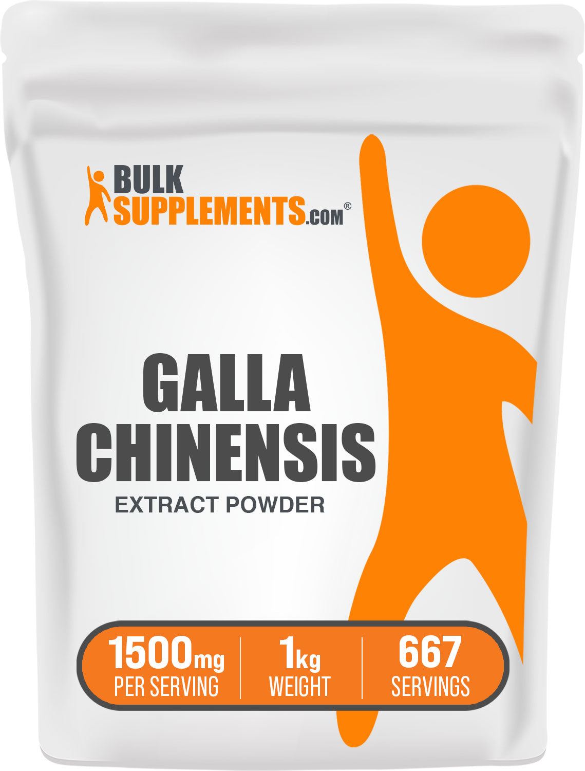 BulkSupplements Galla Chinensis Extract Powder 1 kilogram bag