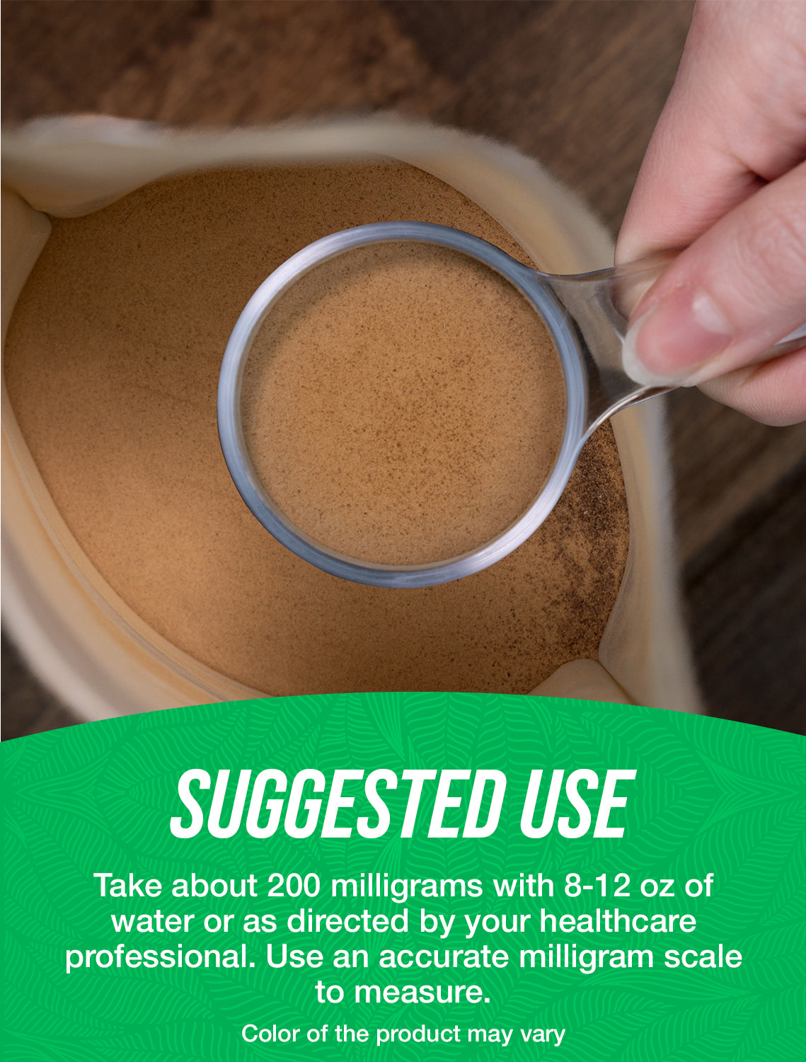 Ginkgo biloba extract powder suggested use image