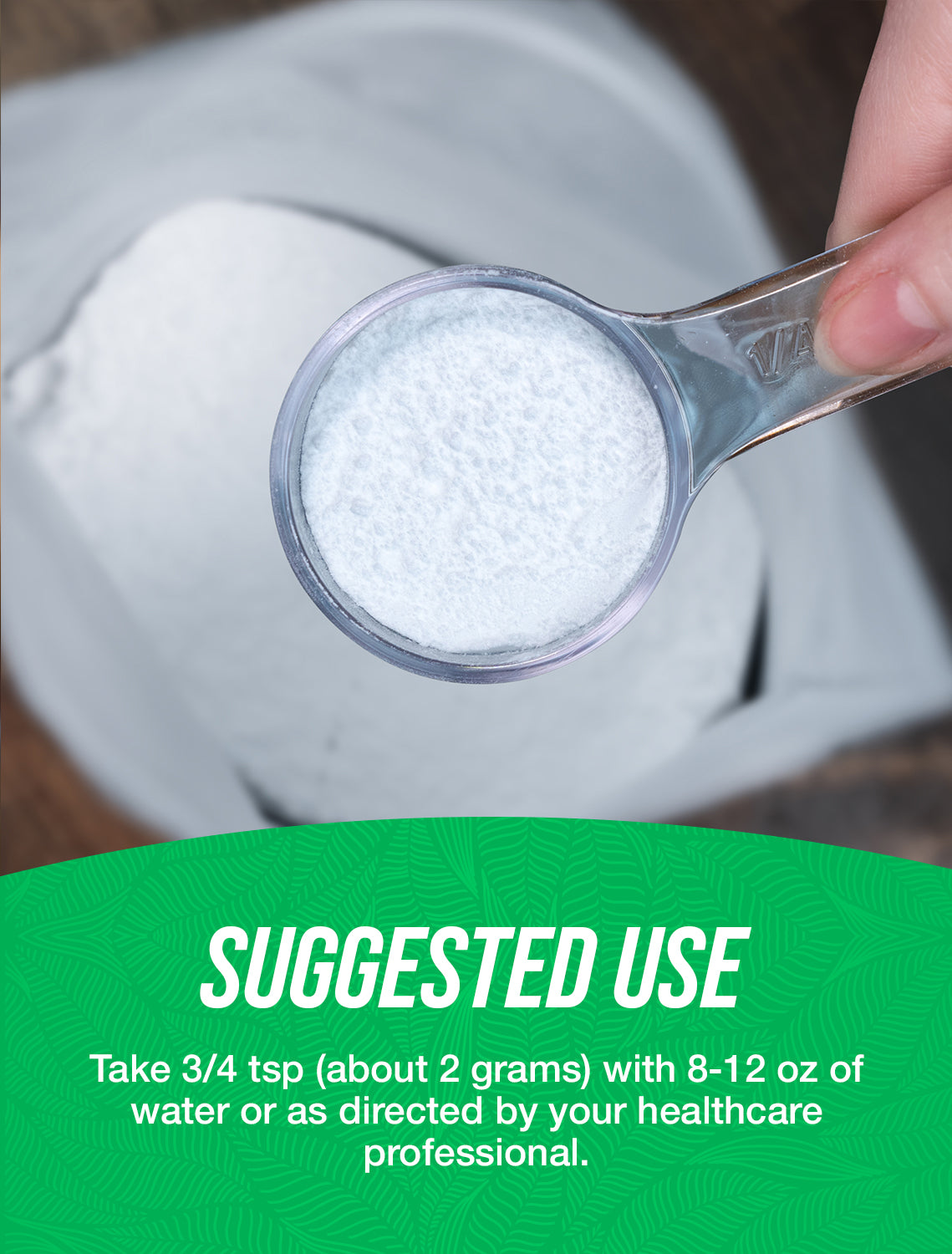 Glucomannan Extract (Konjac Root) powder suggested use image