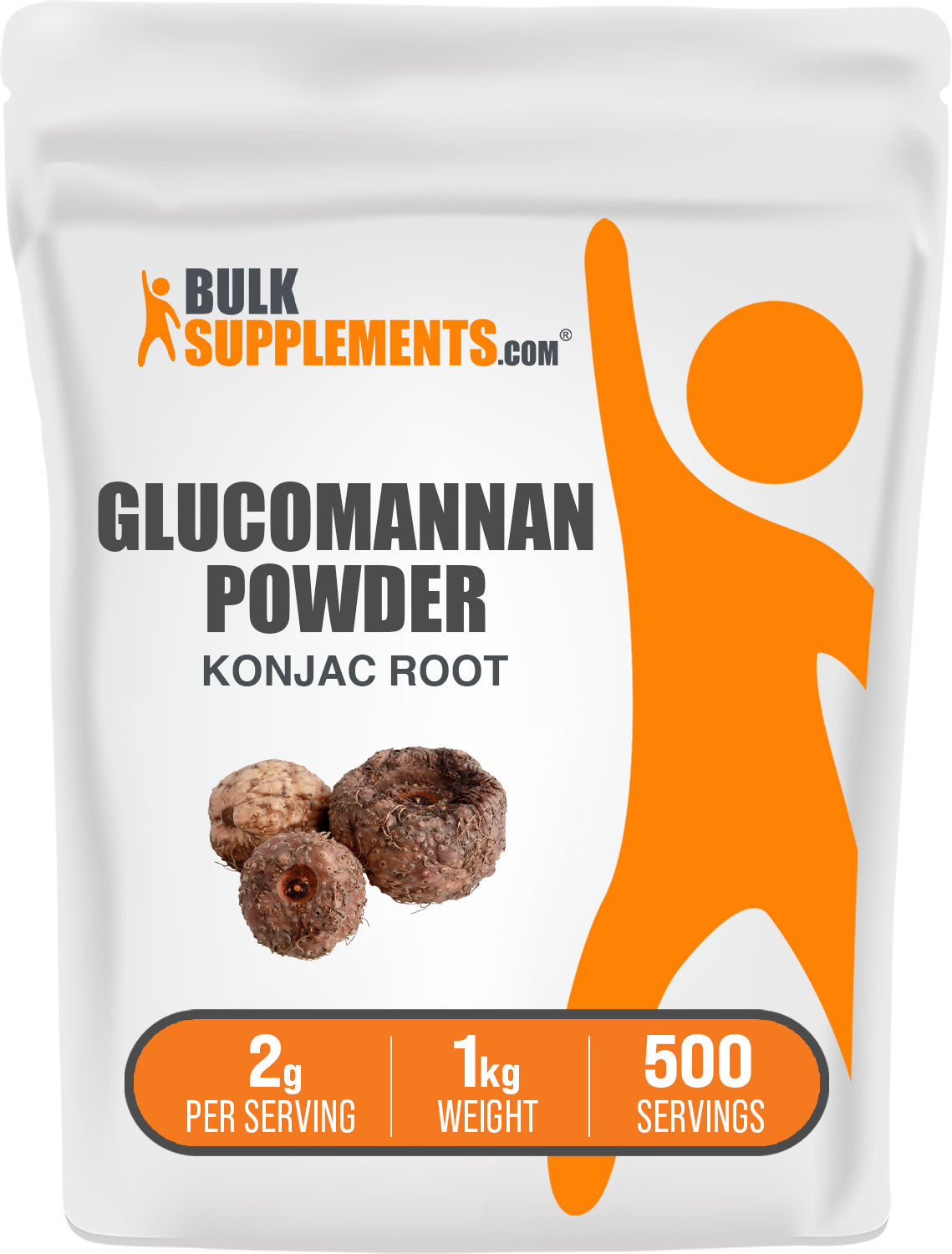 Glucomannan Powder Konjac Root Extract 1kg 2.2 lbs