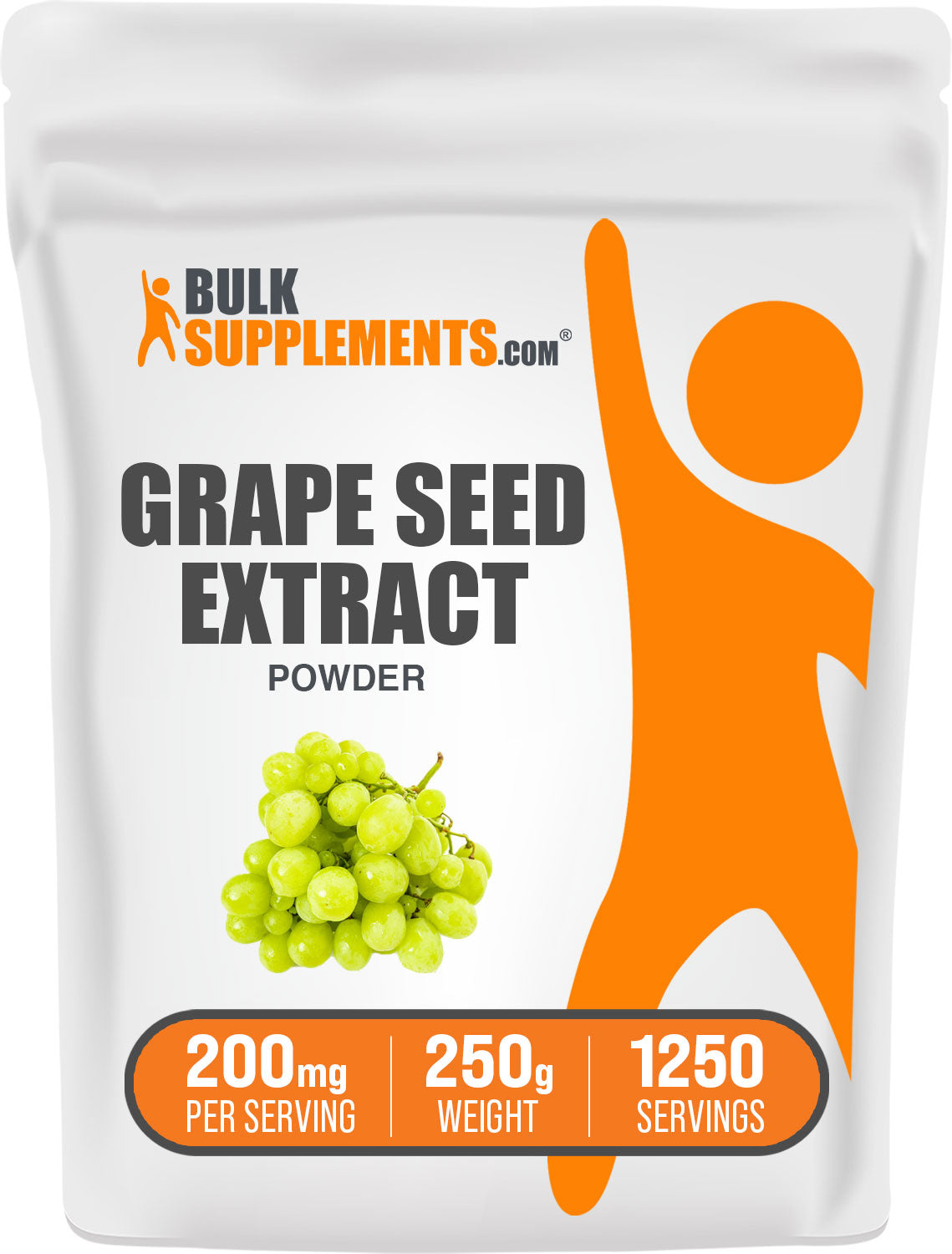 BulkSupplements Grape Seed Extract Powder 250g