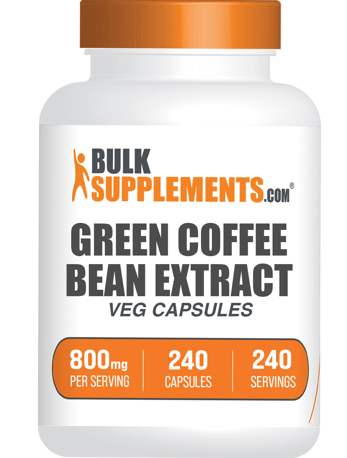 Green Coffee Bean Extract Capsules 240ct Main Image