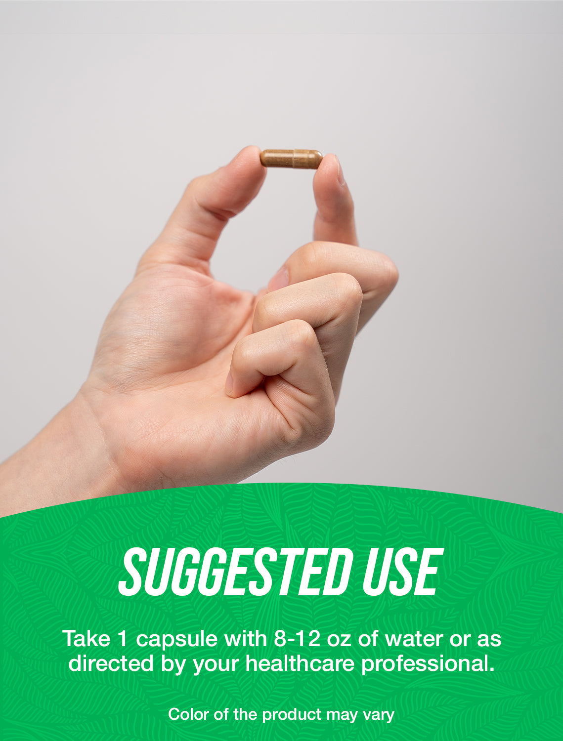 Green coffee bean extract capsules suggested use image