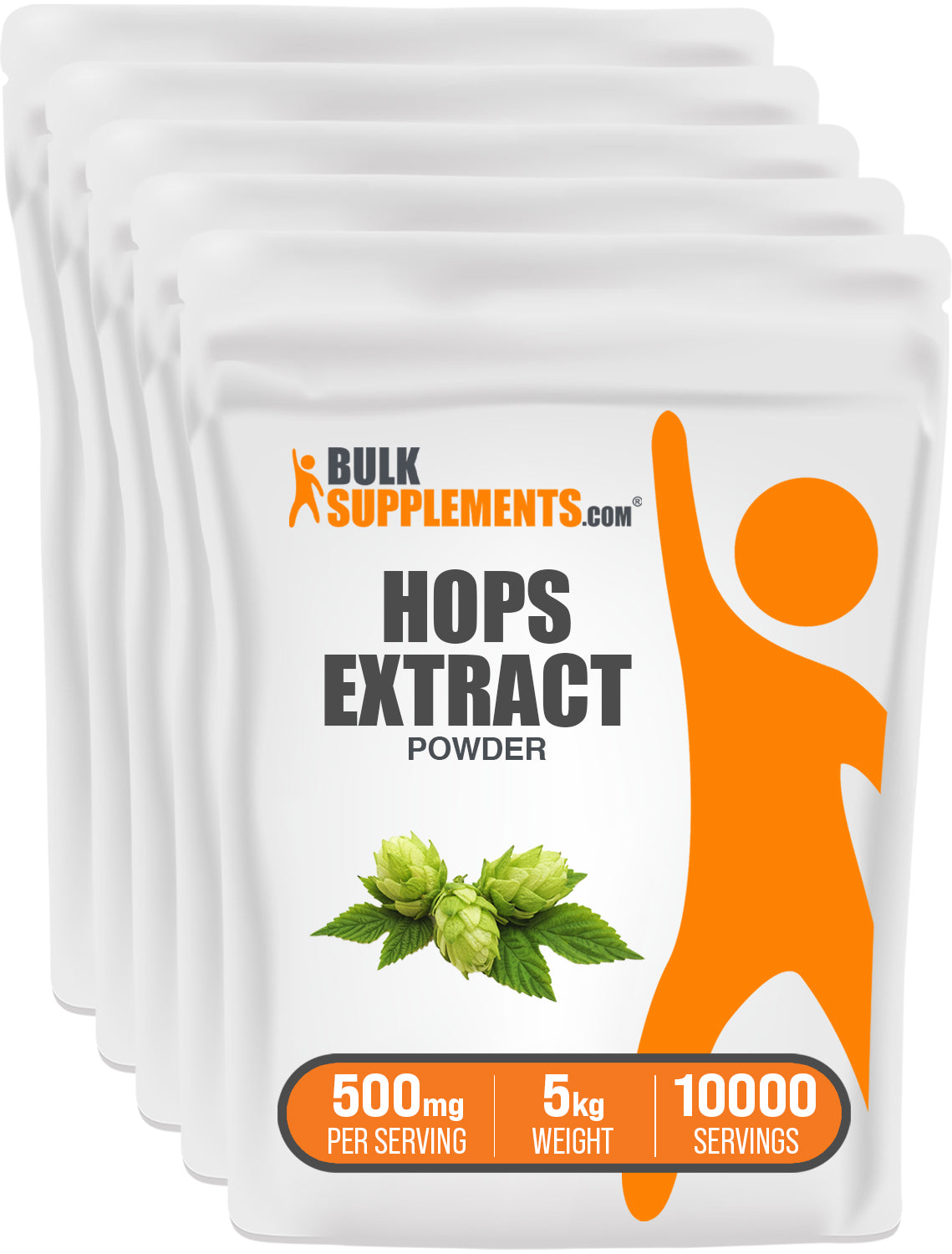 BulkSupplements.com Hops Extract Powder 5kg bag image