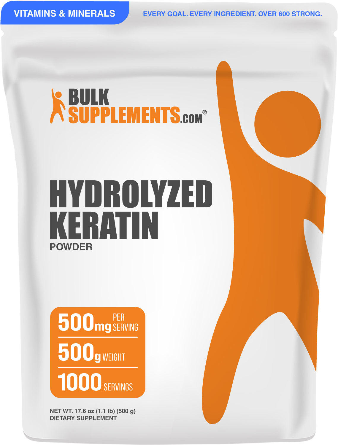 Hydrolyzed Keratin Powder 500g Main Image