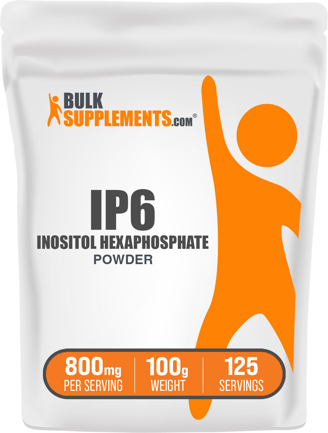 BulkSupplements.com IP6 powder 100g bag image