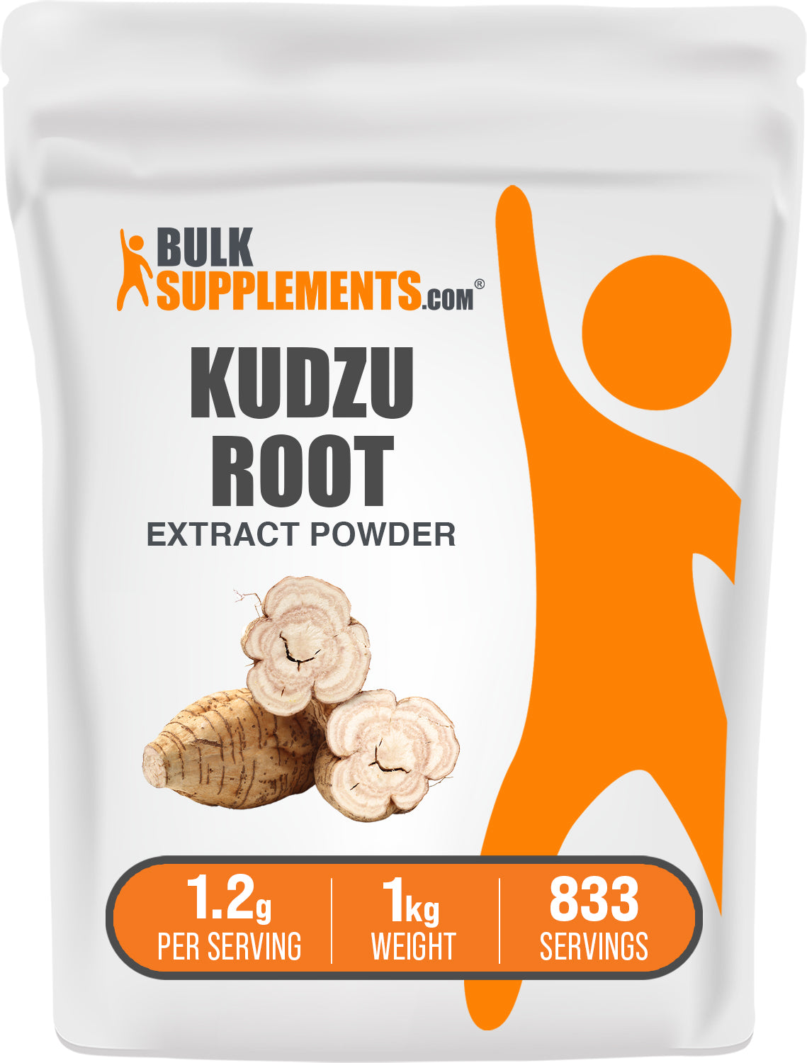 BulkSupplements.com Kudzu Root Extract Powder 1kg bag image