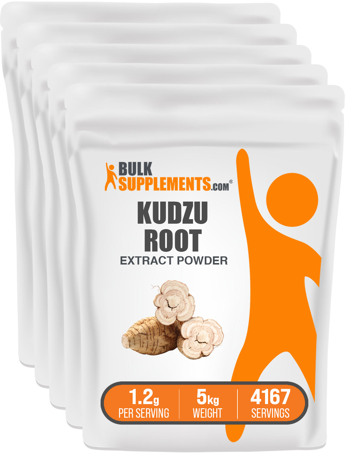 BulkSupplements.com Kudzu Root Extract Powder 5kg bag image