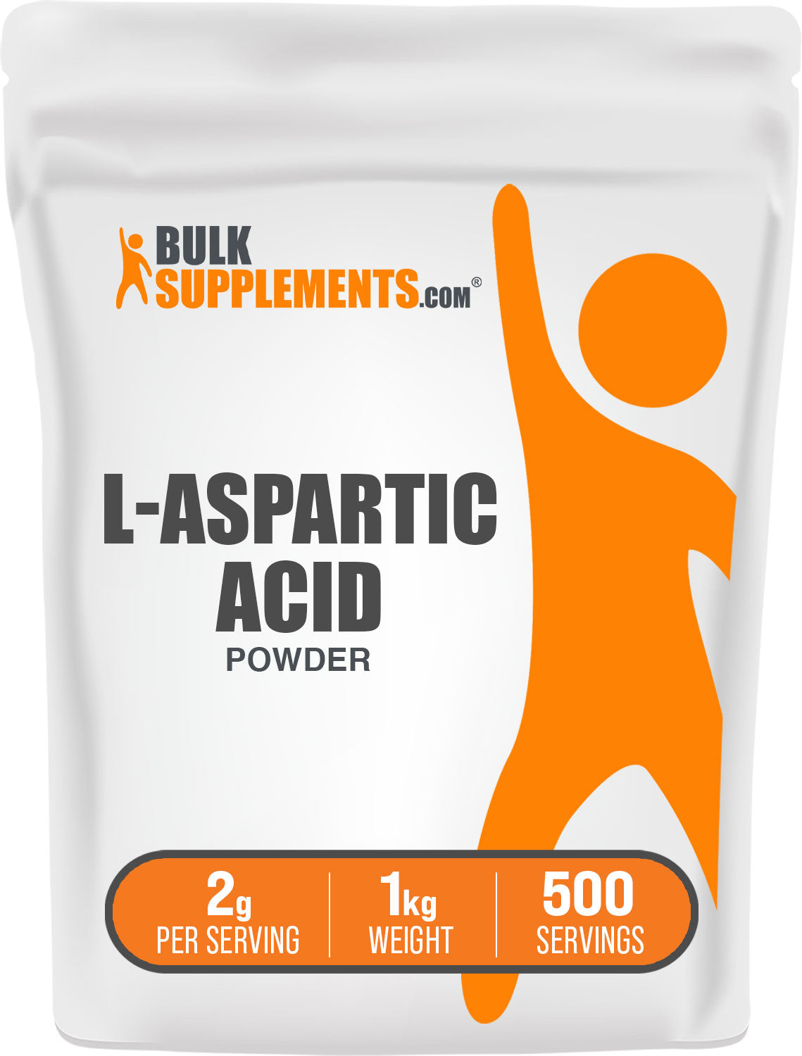 BulkSupplements.com L-Aspartic Acid Powder 1kg bag image