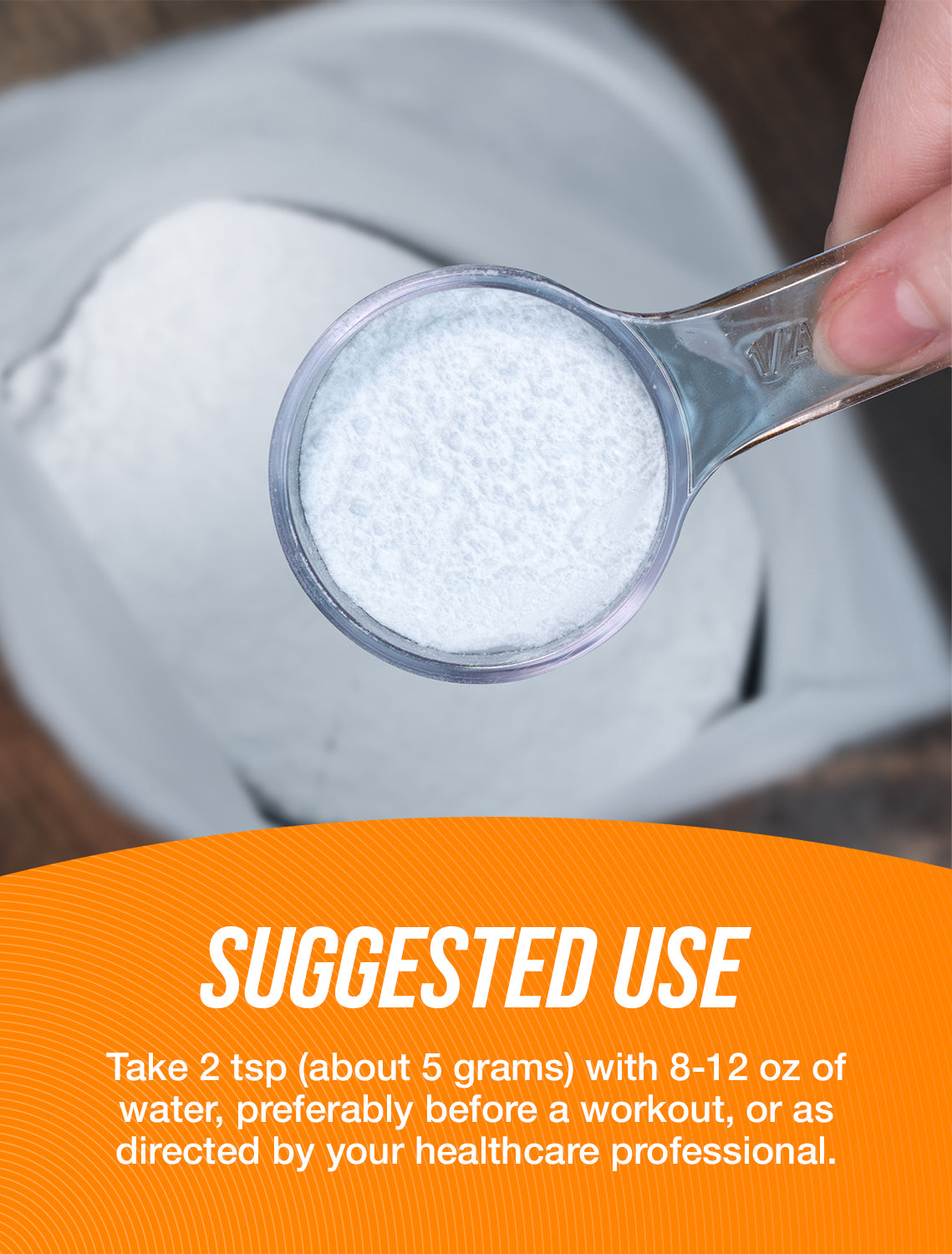 L-Glutamine powder suggested use image