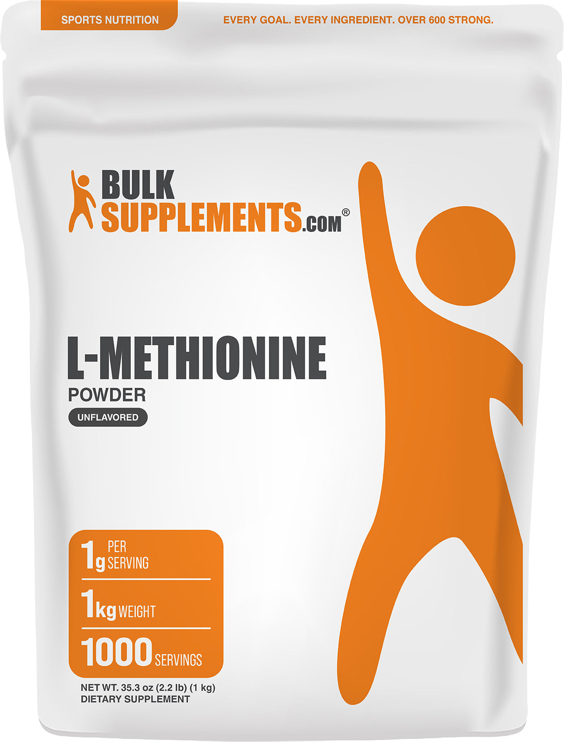 L-Methionine Powder 1kg Main Image