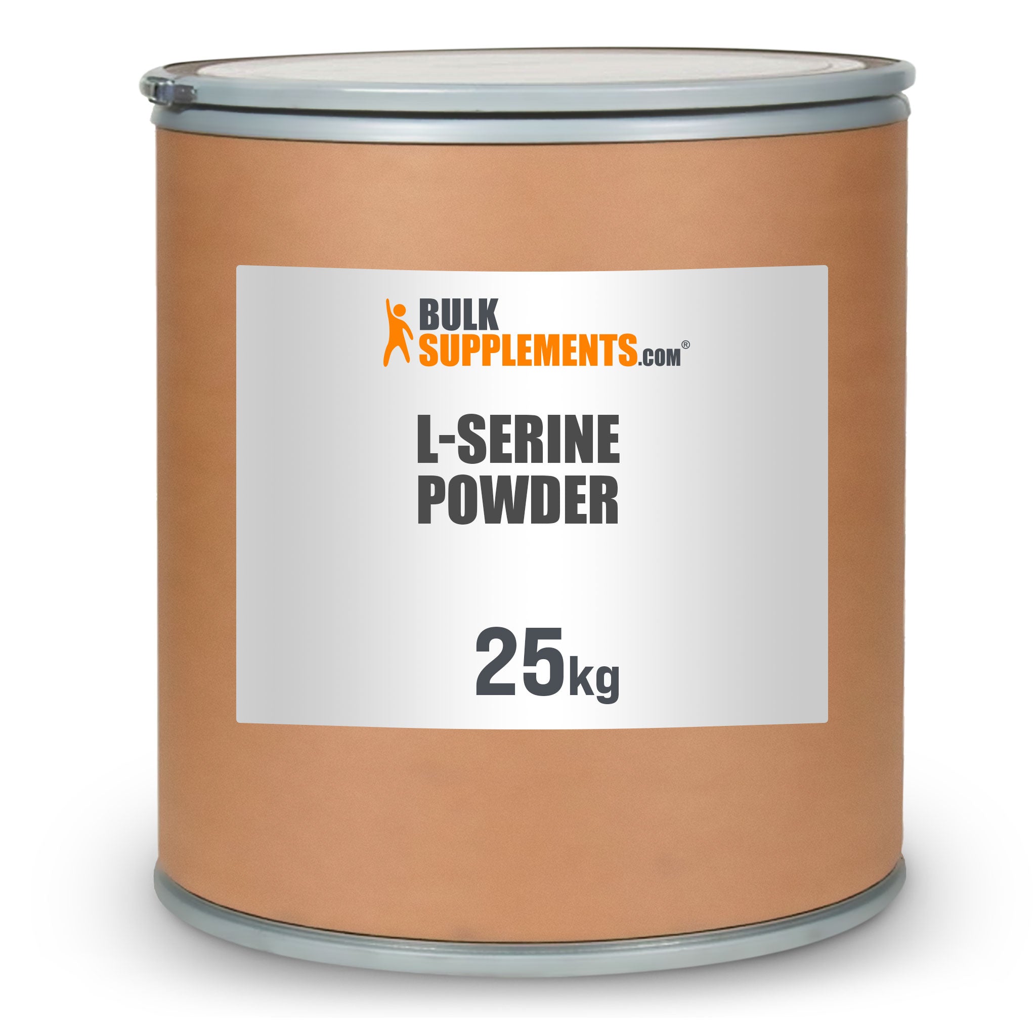 BulkSupplements L-Serine Powder 25 Kilograms drum